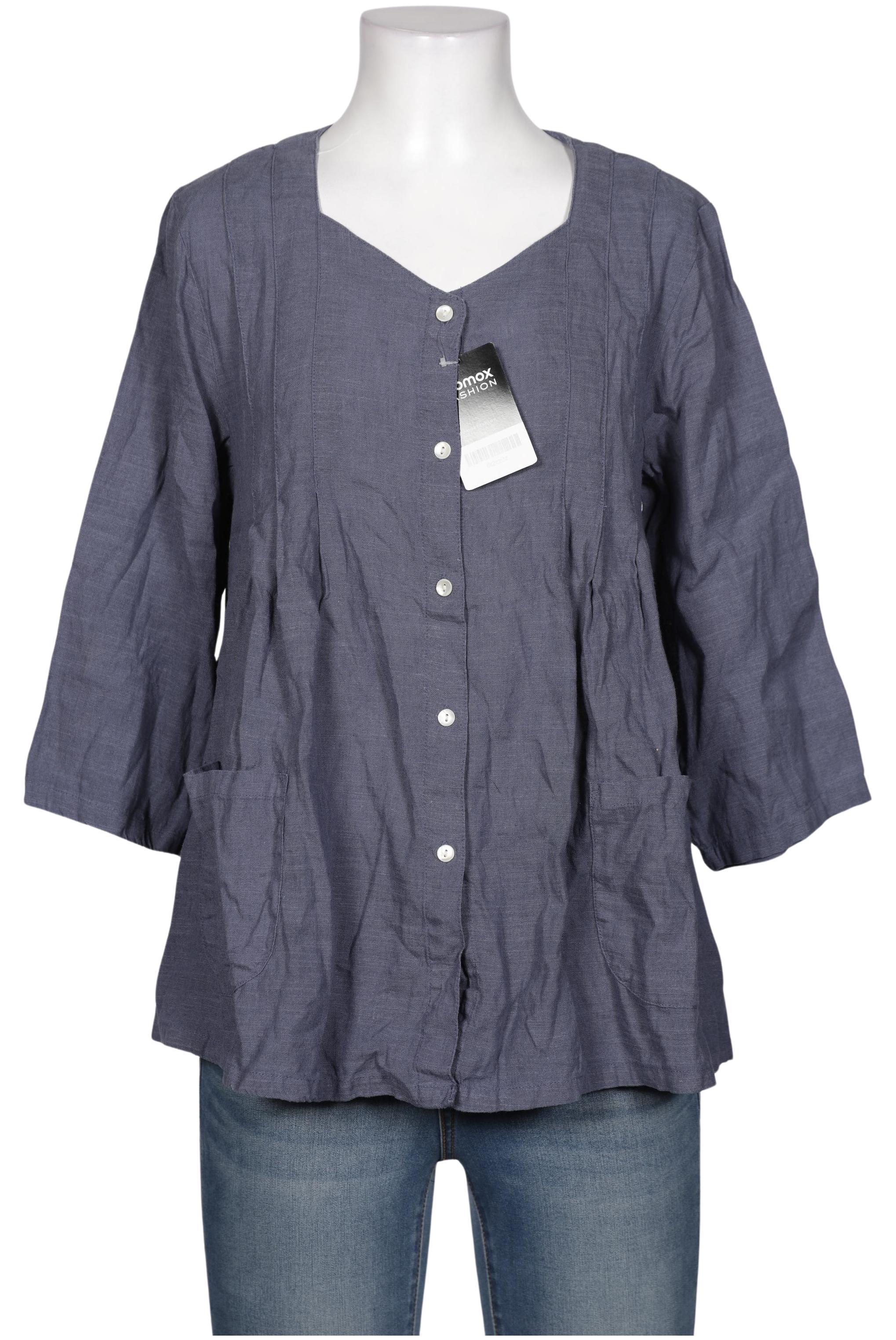 

Gudrun Sjödén Damen Bluse, blau, Gr. 36
