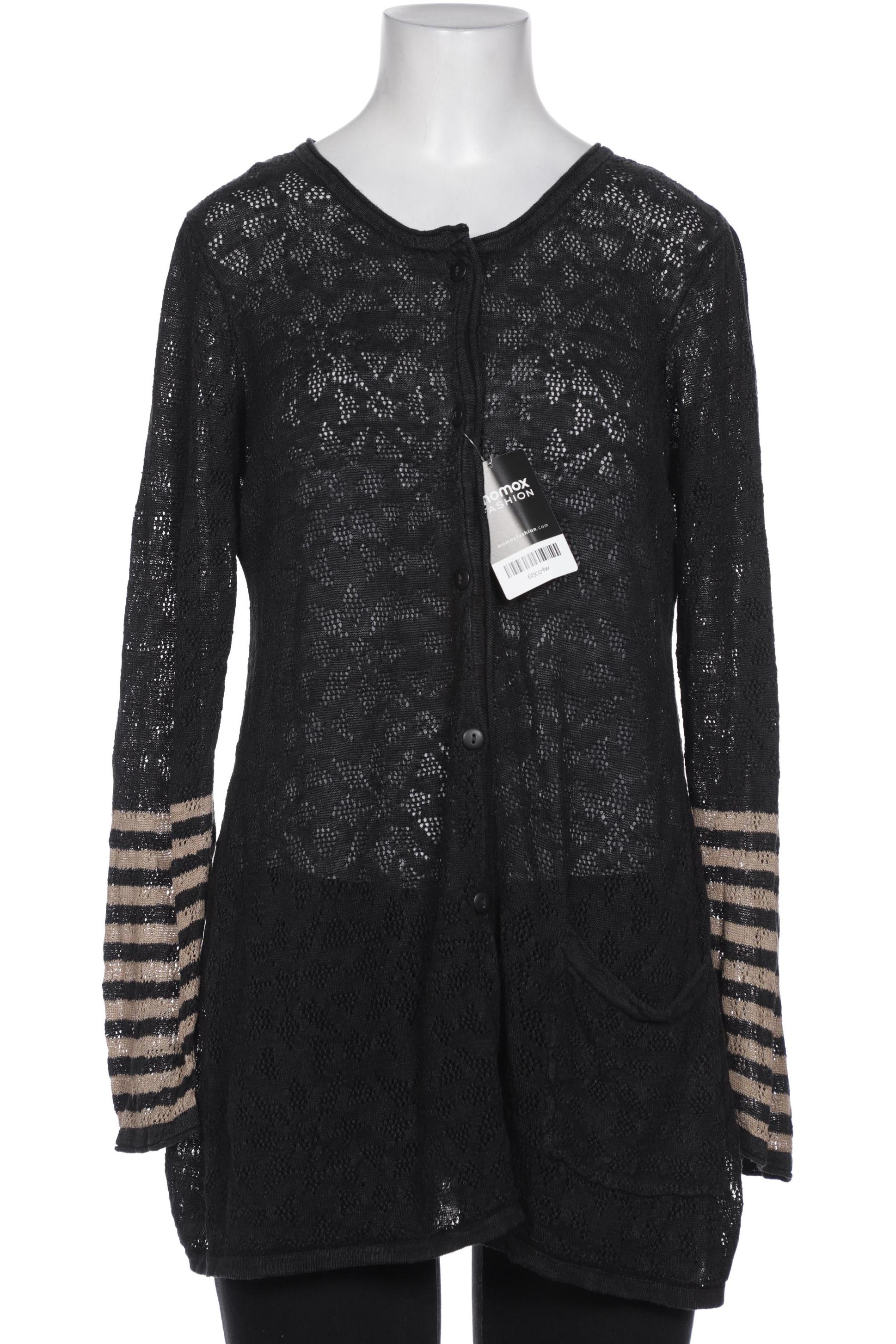 

Gudrun Sjödén Damen Strickjacke, schwarz, Gr. 38