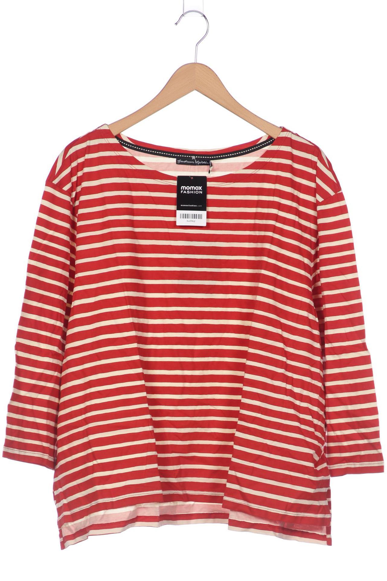 

Gudrun Sjödén Damen Langarmshirt, rot, Gr. 46