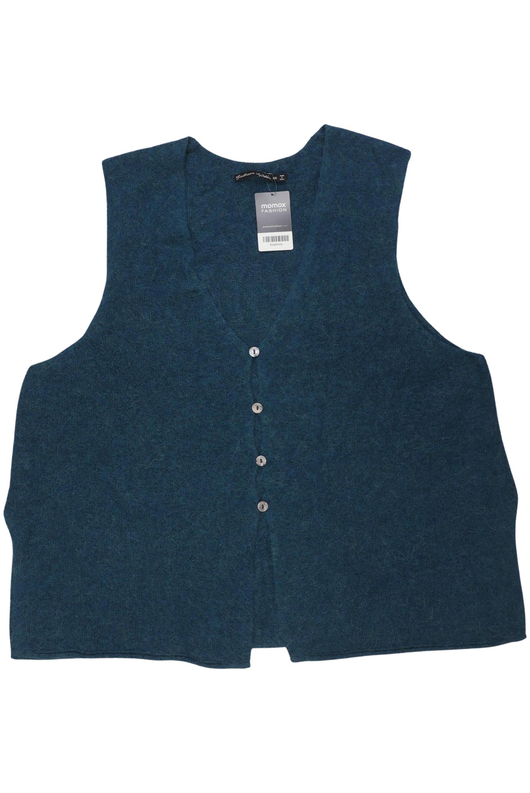 

Gudrun Sjödén Damen Strickjacke, blau, Gr. 46