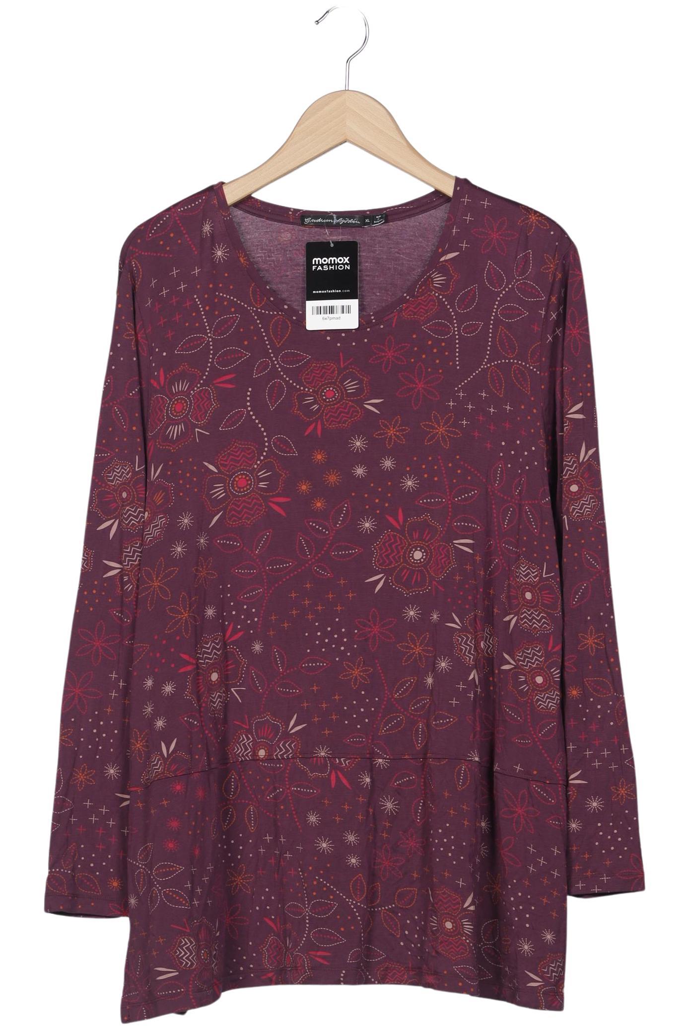 

Gudrun Sjödén Damen Langarmshirt, flieder, Gr. 44