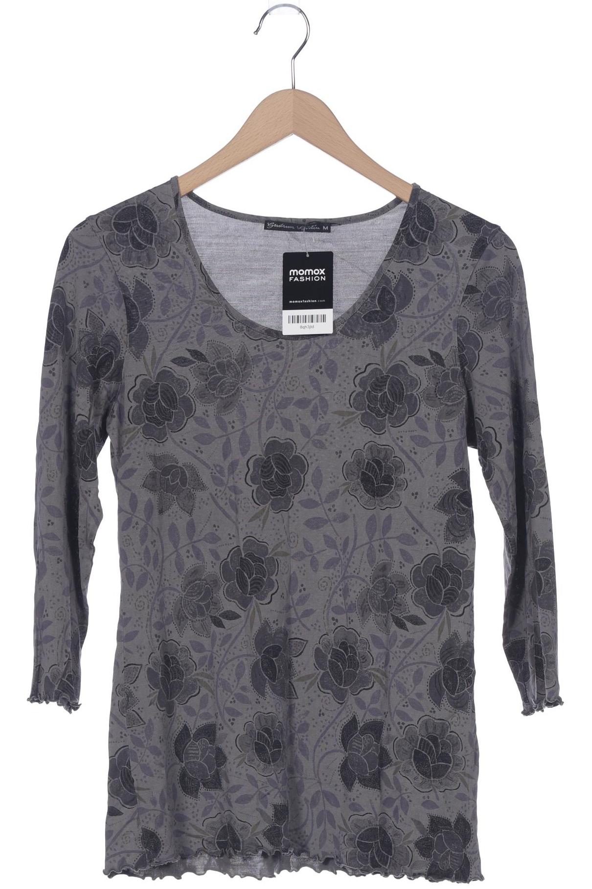 

Gudrun Sjödén Damen Langarmshirt, grau, Gr. 38