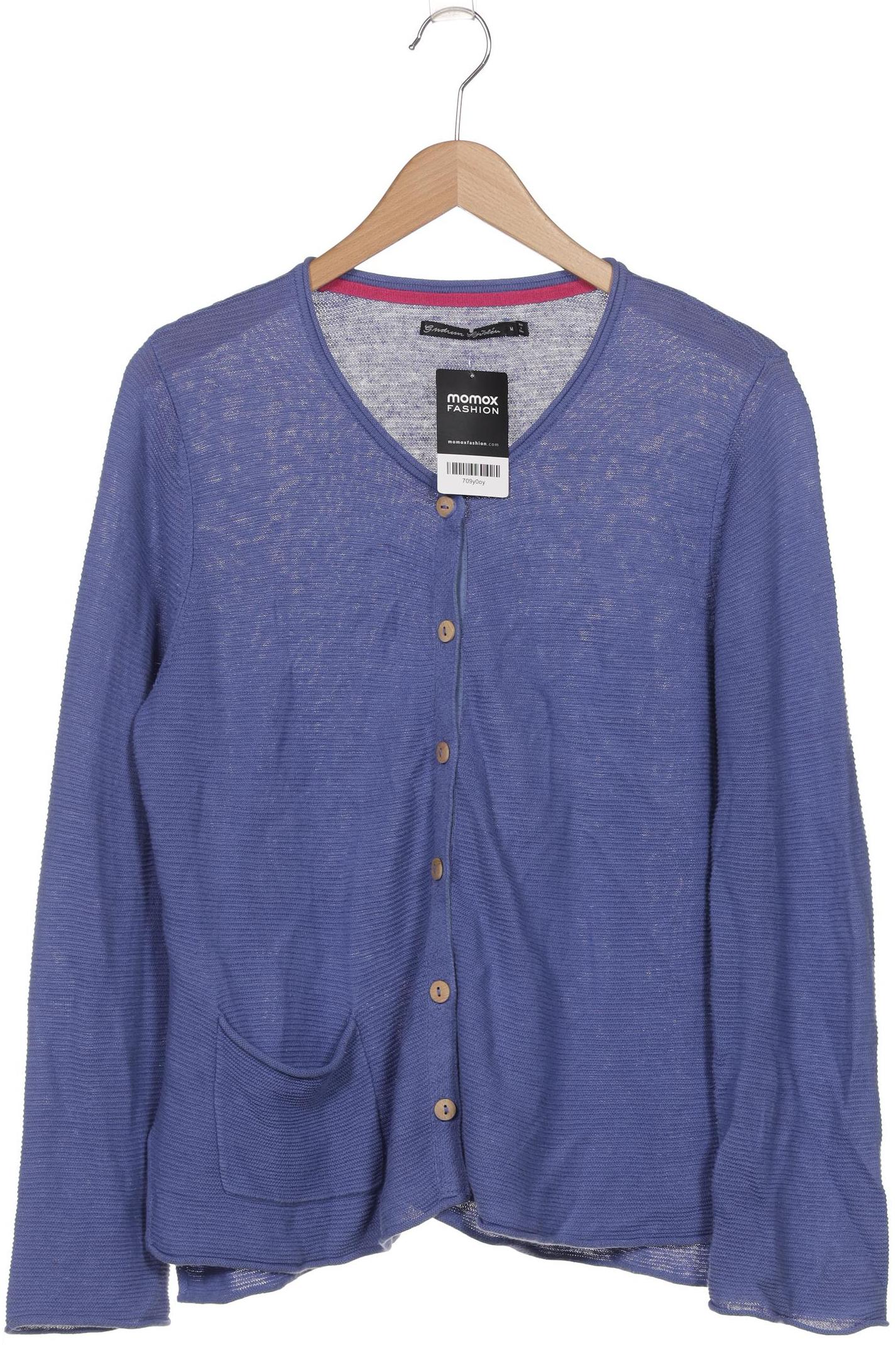 

Gudrun Sjödén Damen Strickjacke, blau, Gr. 38