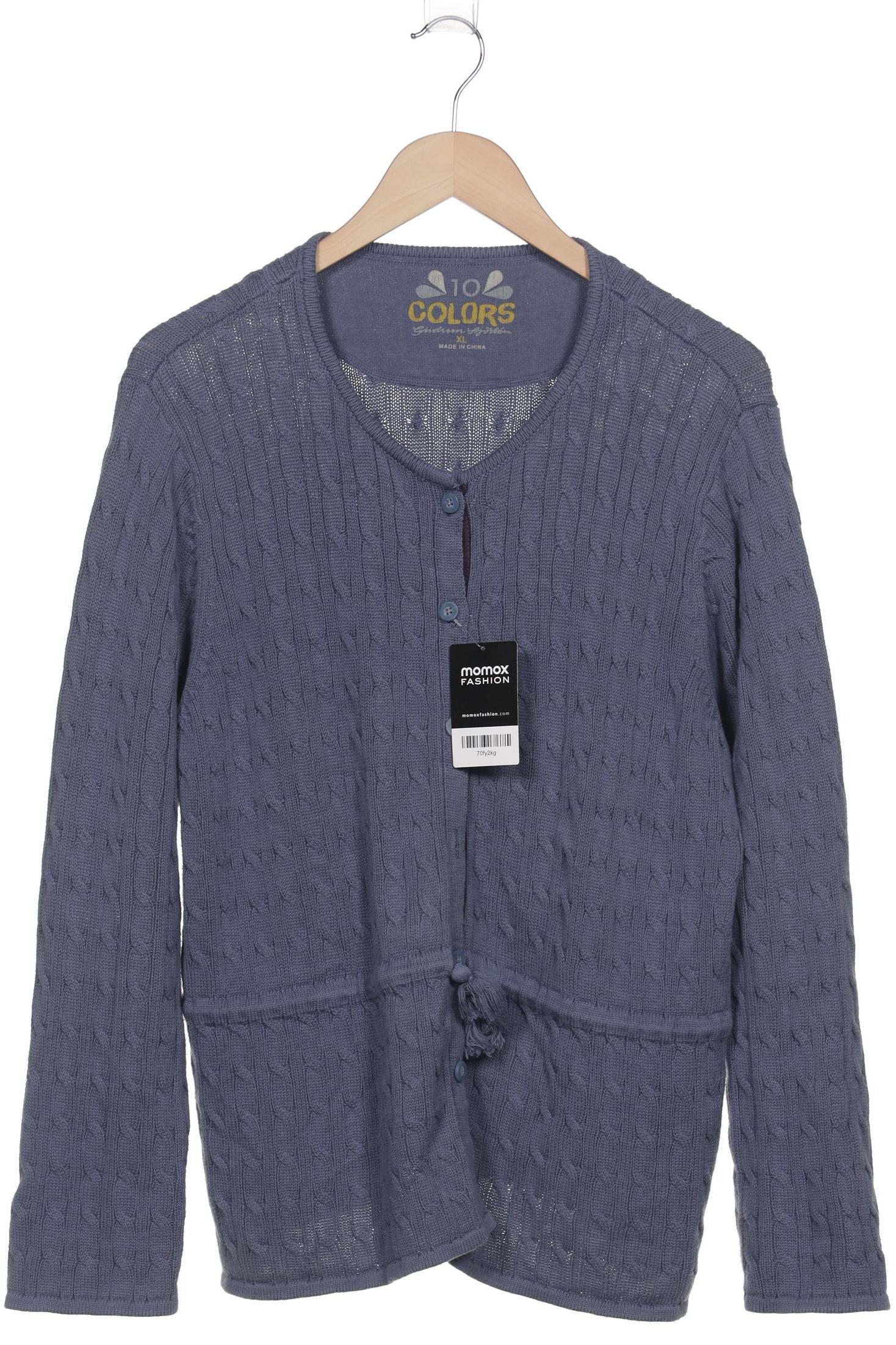 

Gudrun Sjödén Damen Strickjacke, blau, Gr. 44