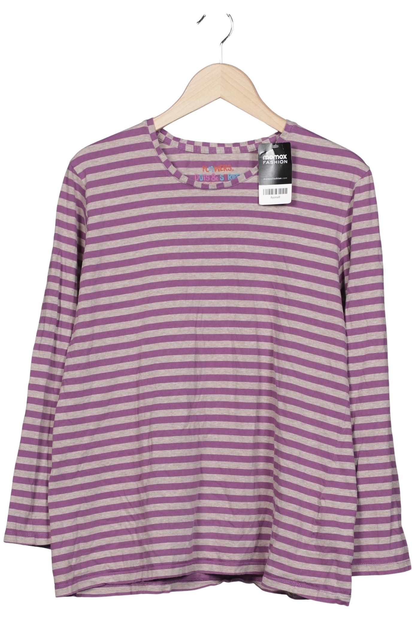 

Gudrun Sjödén Damen Langarmshirt, flieder, Gr. 42