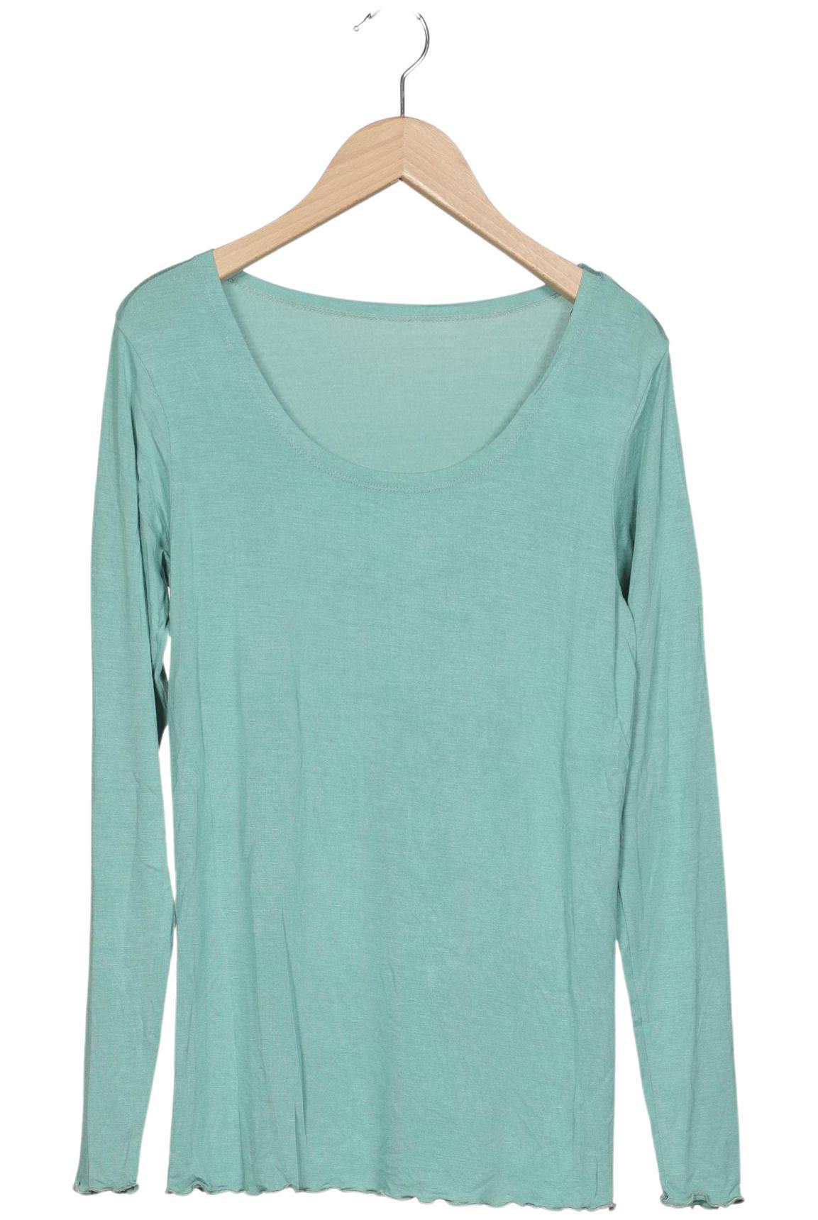 

Gudrun Sjödén Damen Langarmshirt, hellgrün, Gr. 38