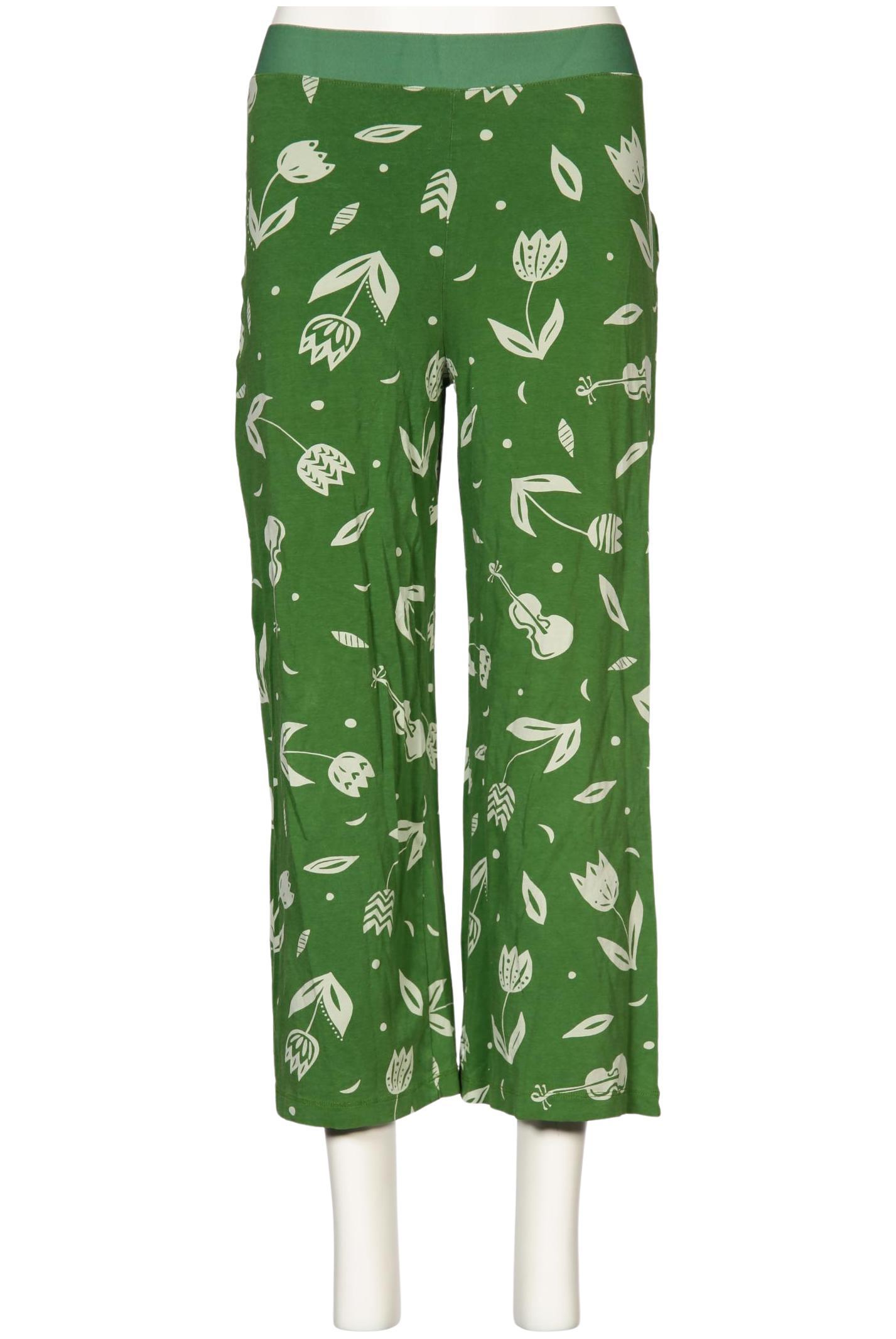 

Gudrun Sjödén Damen Stoffhose, grün, Gr. 0