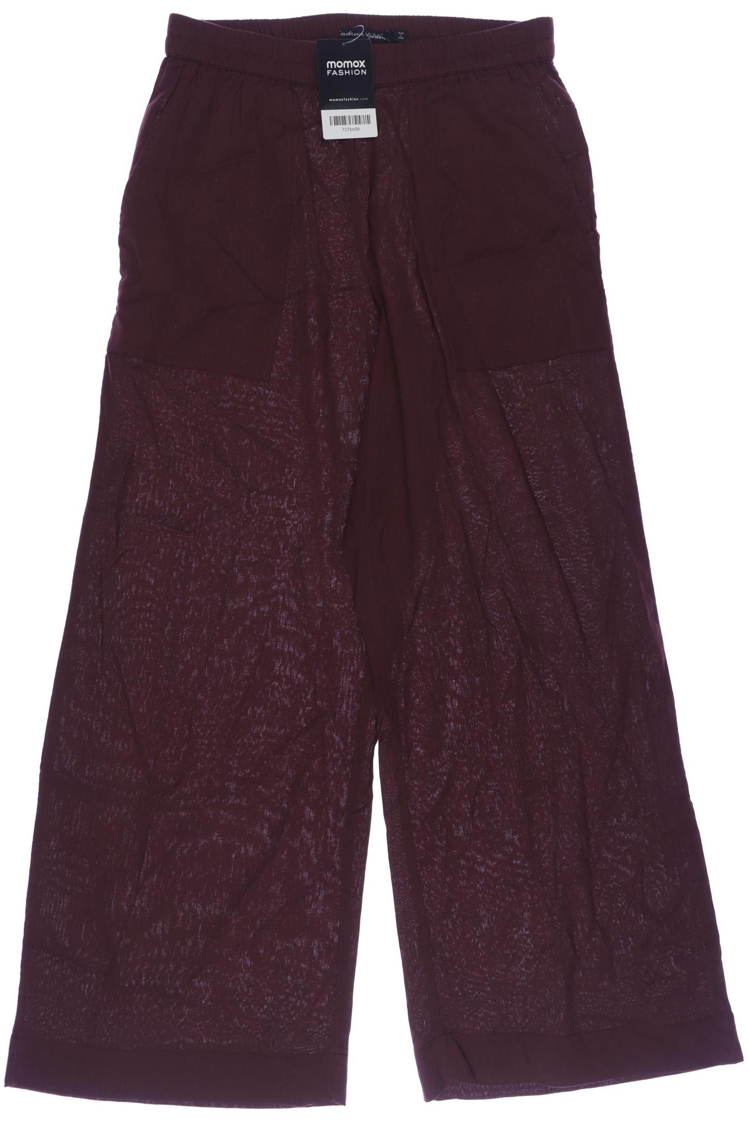 

Gudrun Sjödén Damen Stoffhose, bordeaux, Gr. 0