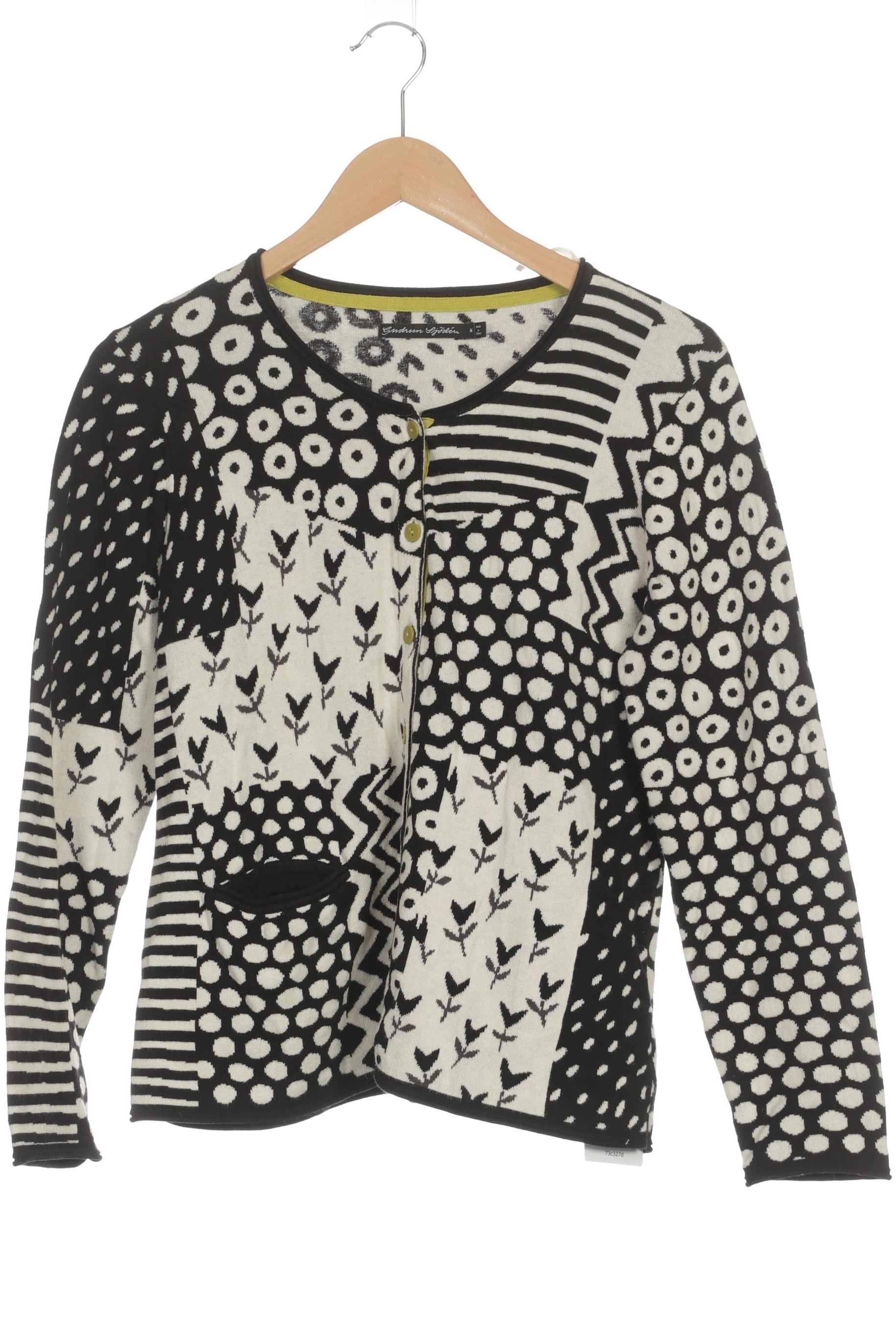 

Gudrun Sjödén Damen Strickjacke, schwarz, Gr. 38