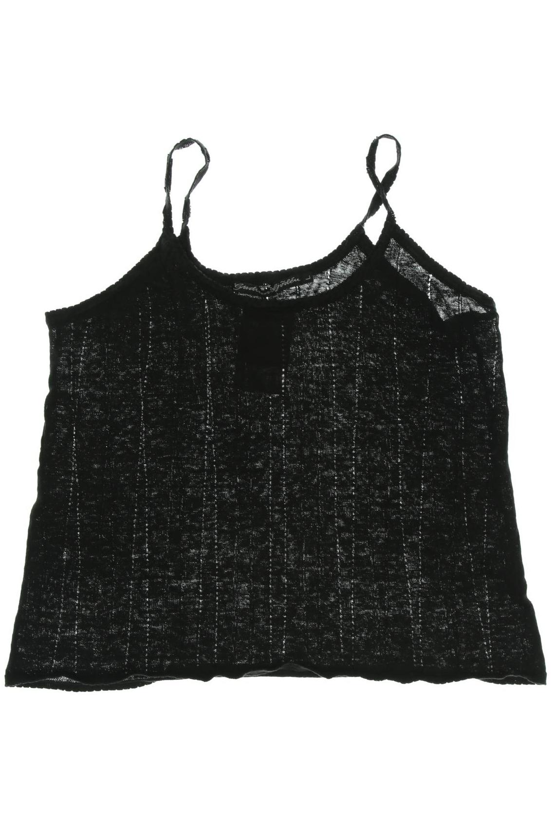 

Gudrun Sjödén Damen Top, schwarz, Gr. 42