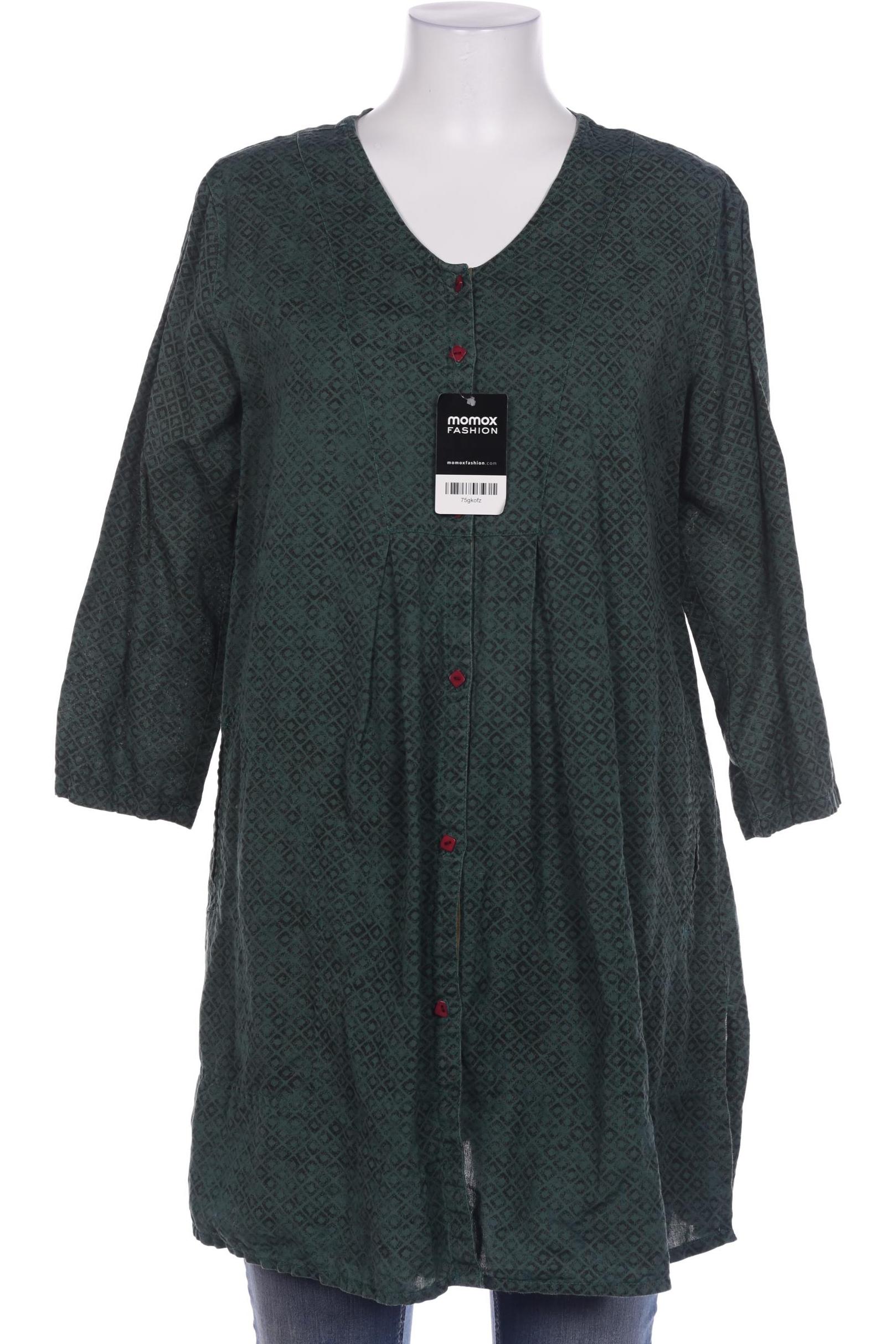 

Gudrun Sjödén Damen Bluse, grün, Gr. 38