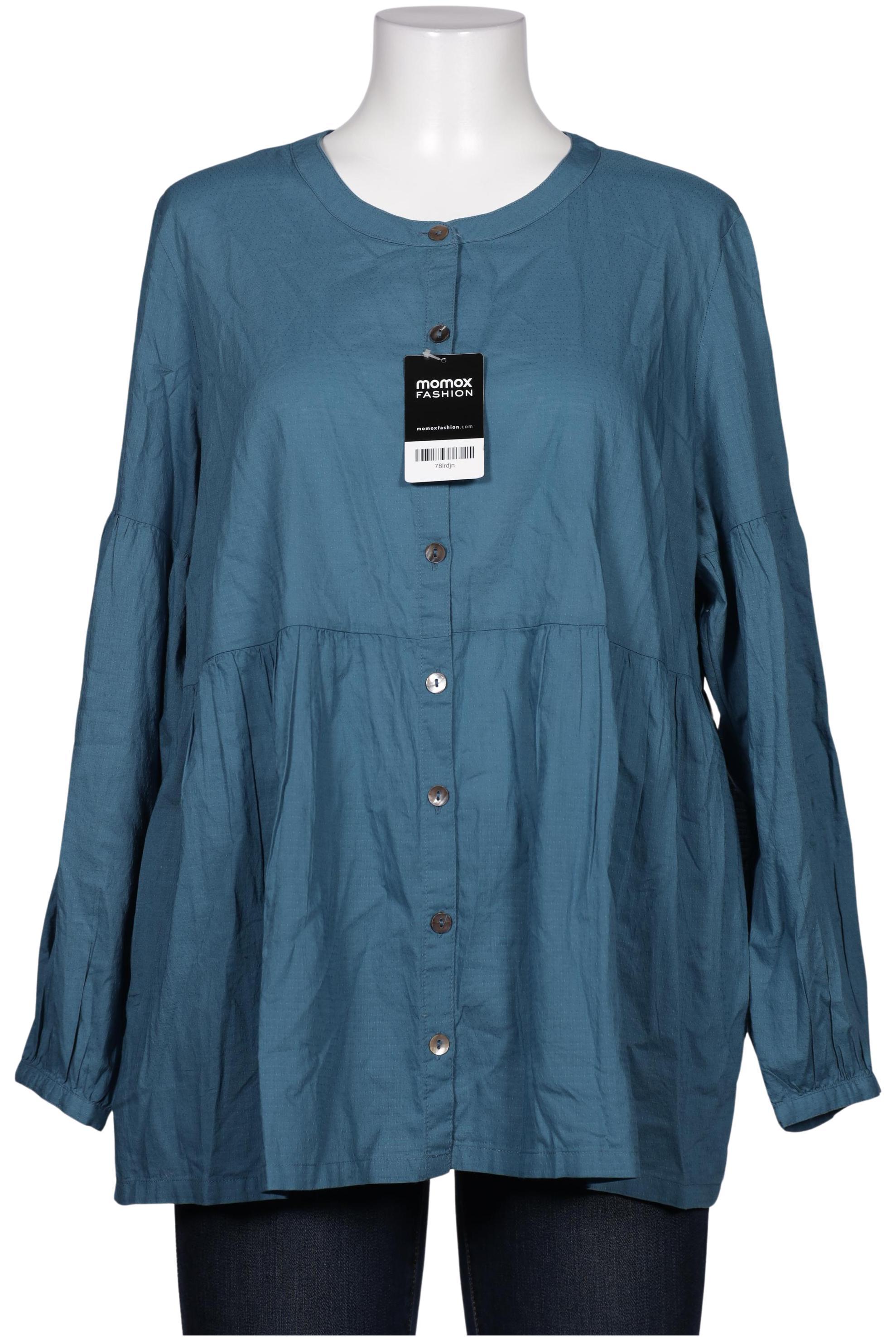 

Gudrun Sjödén Damen Bluse, türkis, Gr. 42