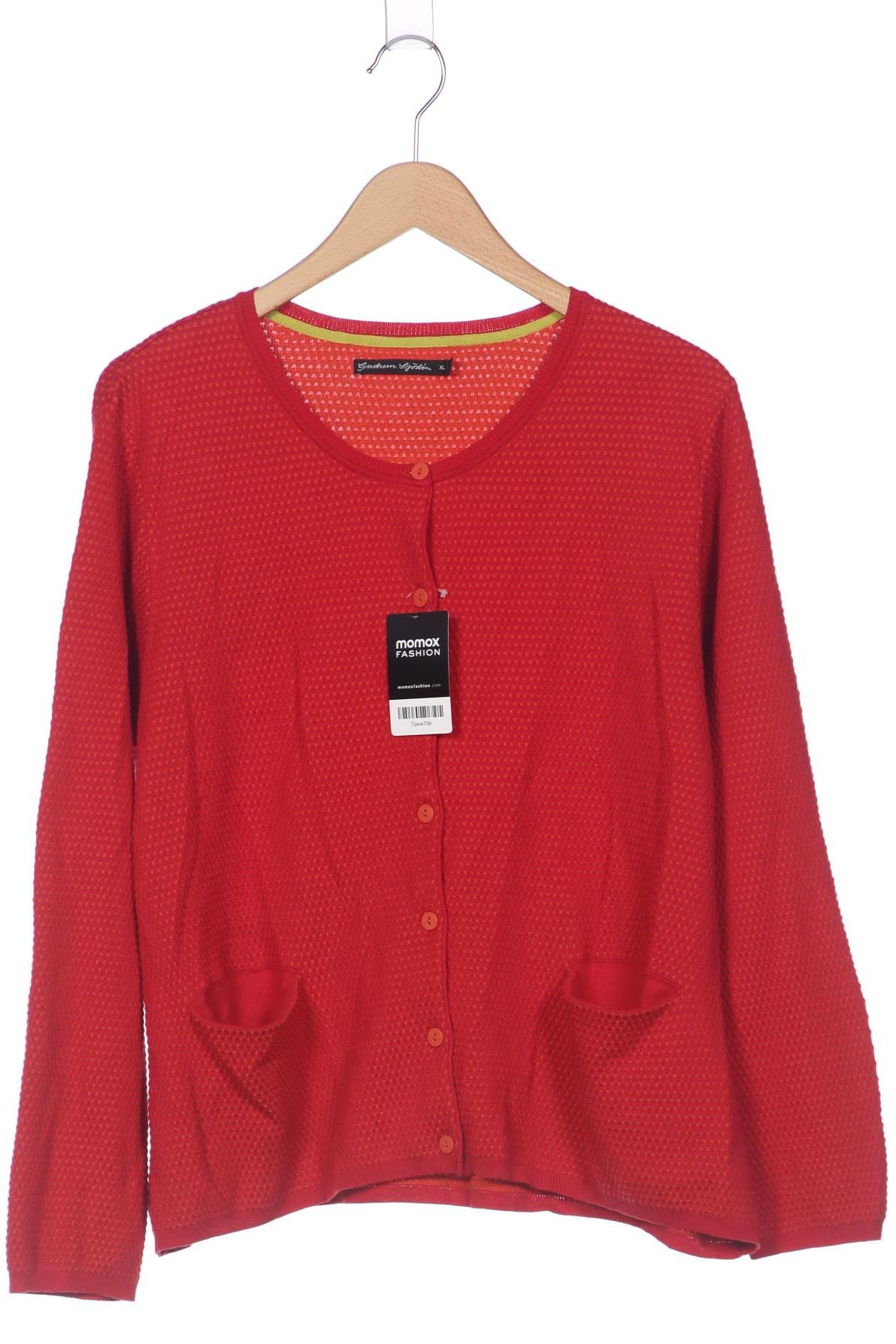 

Gudrun Sjödén Damen Strickjacke, rot, Gr. 44