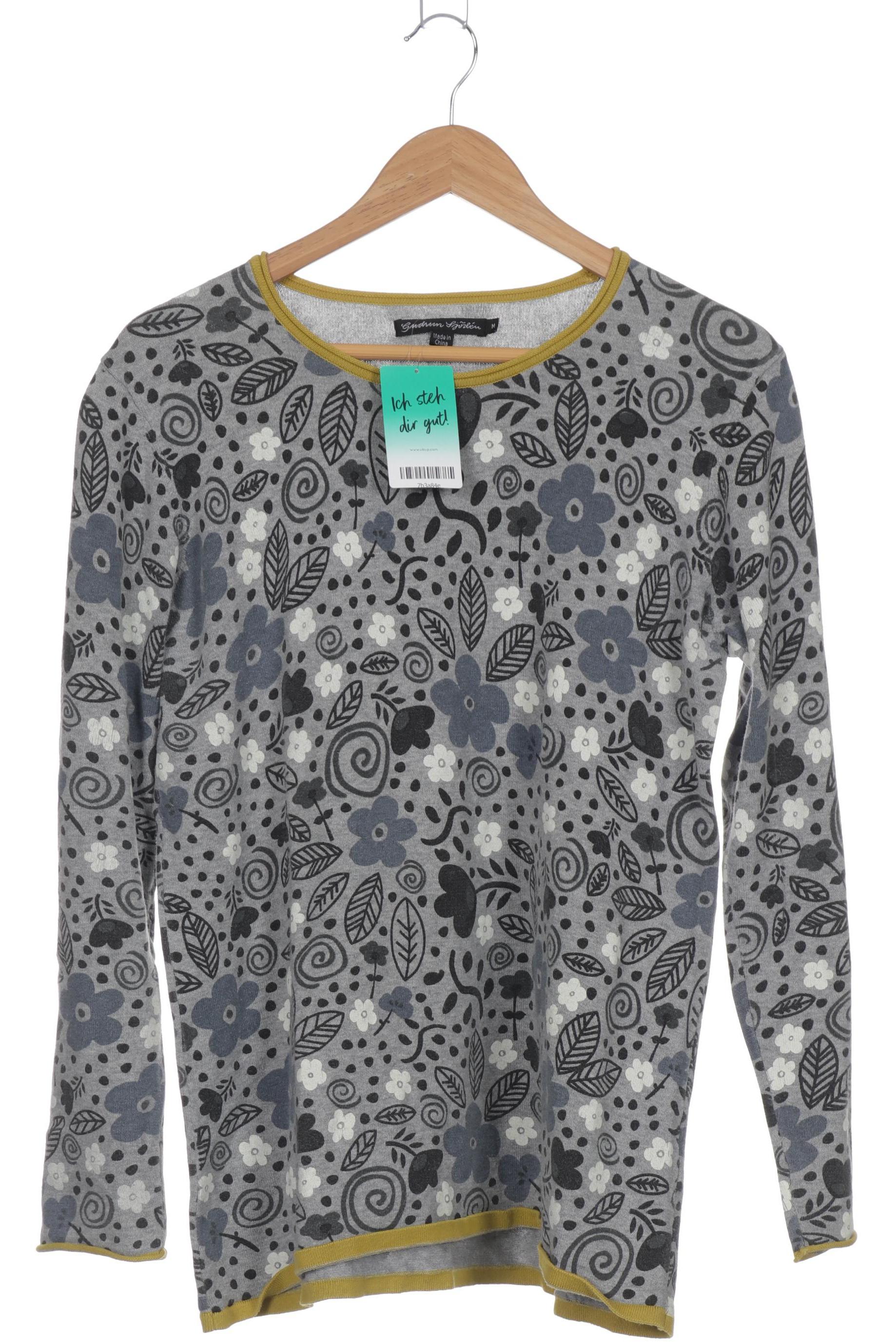 

Gudrun Sjödén Damen Pullover, grau, Gr. 38