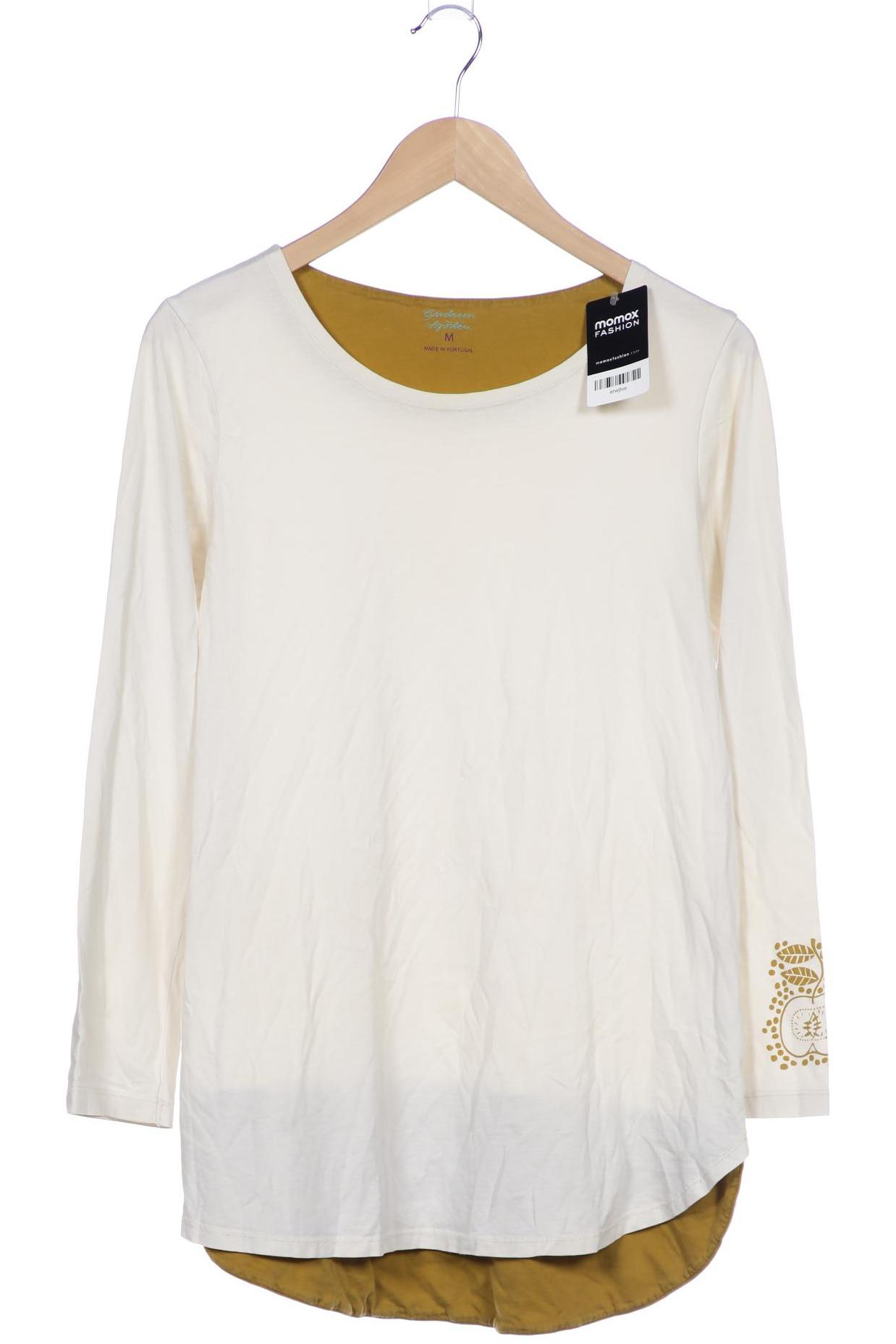 

Gudrun Sjödén Damen Langarmshirt, cremeweiß, Gr. 38