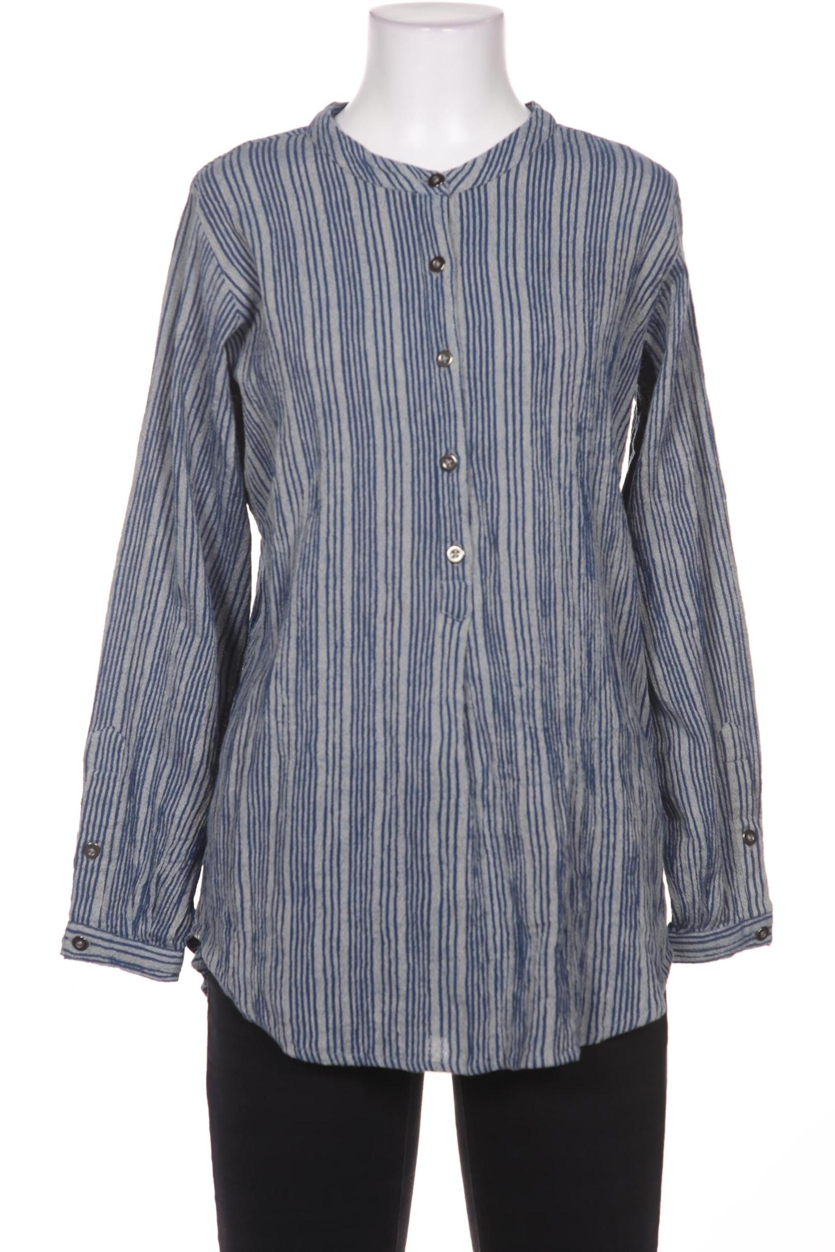 

Gudrun Sjödén Damen Bluse, blau, Gr. 34