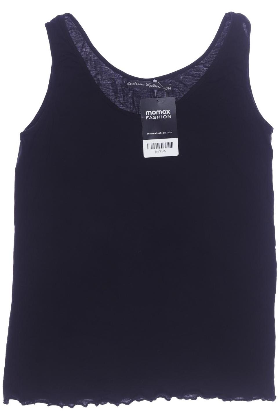 

Gudrun Sjödén Damen Top, schwarz, Gr. 36