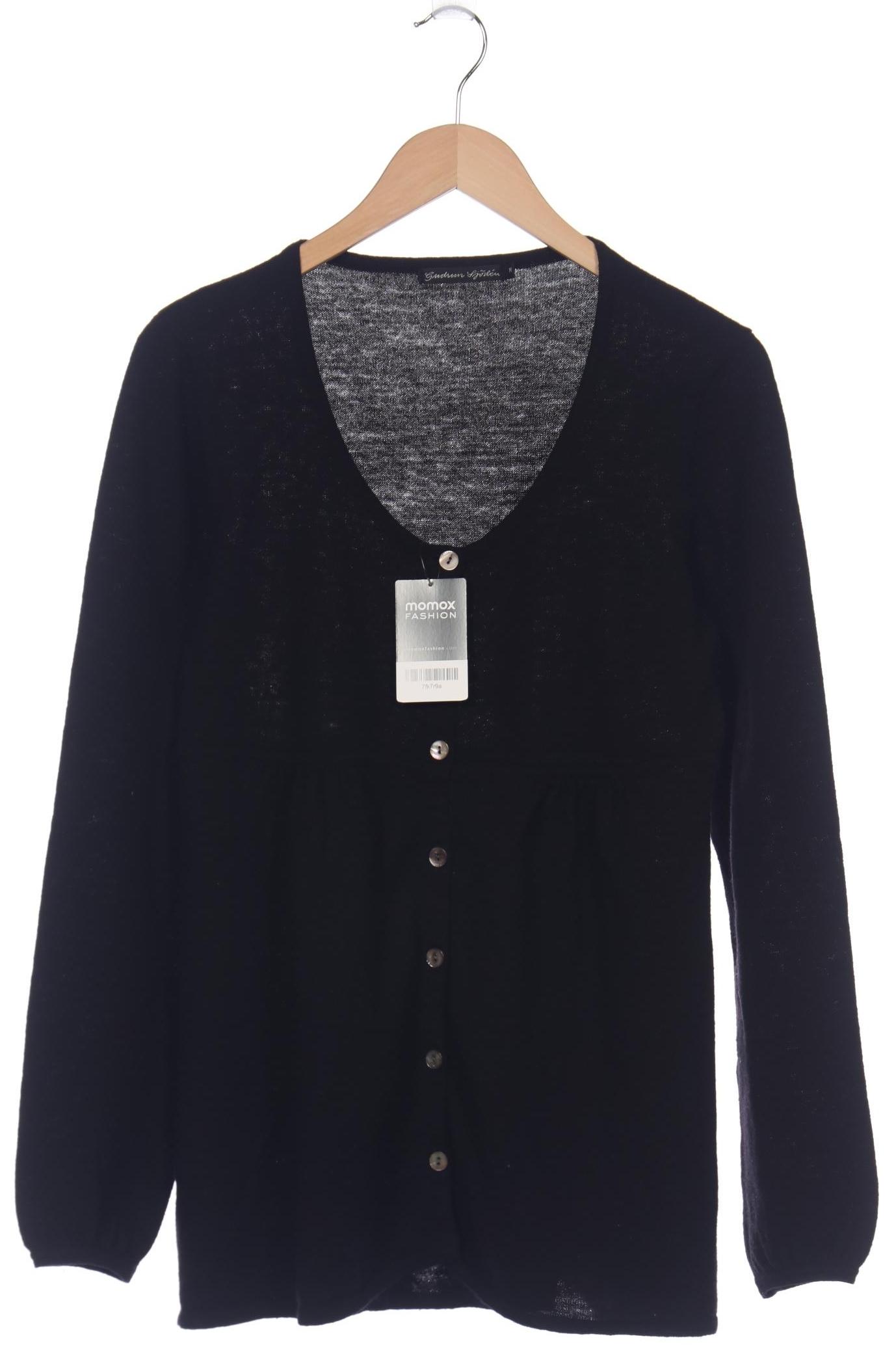 

Gudrun Sjödén Damen Strickjacke, schwarz, Gr. 38