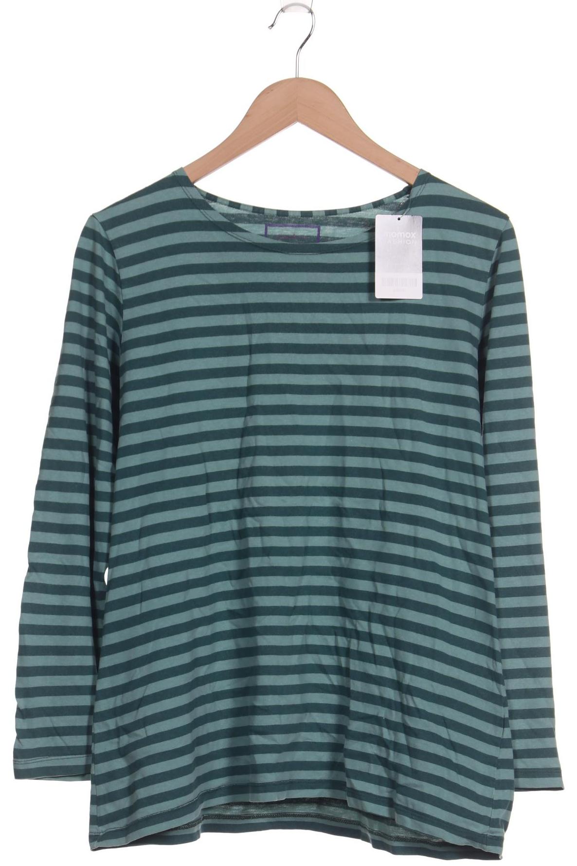 

Gudrun Sjödén Damen Langarmshirt, türkis, Gr. 42