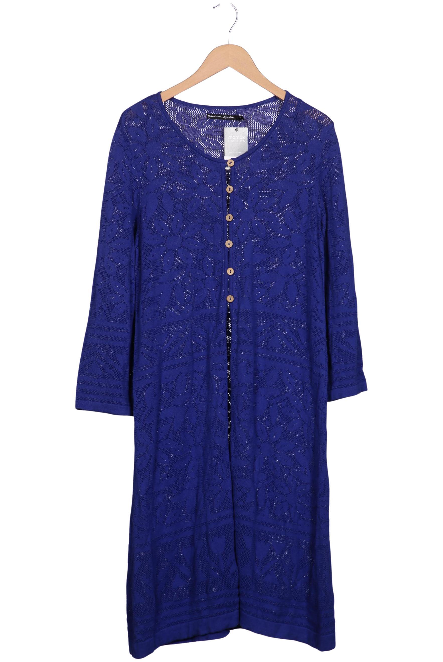 

Gudrun Sjödén Damen Strickjacke, blau, Gr. 42