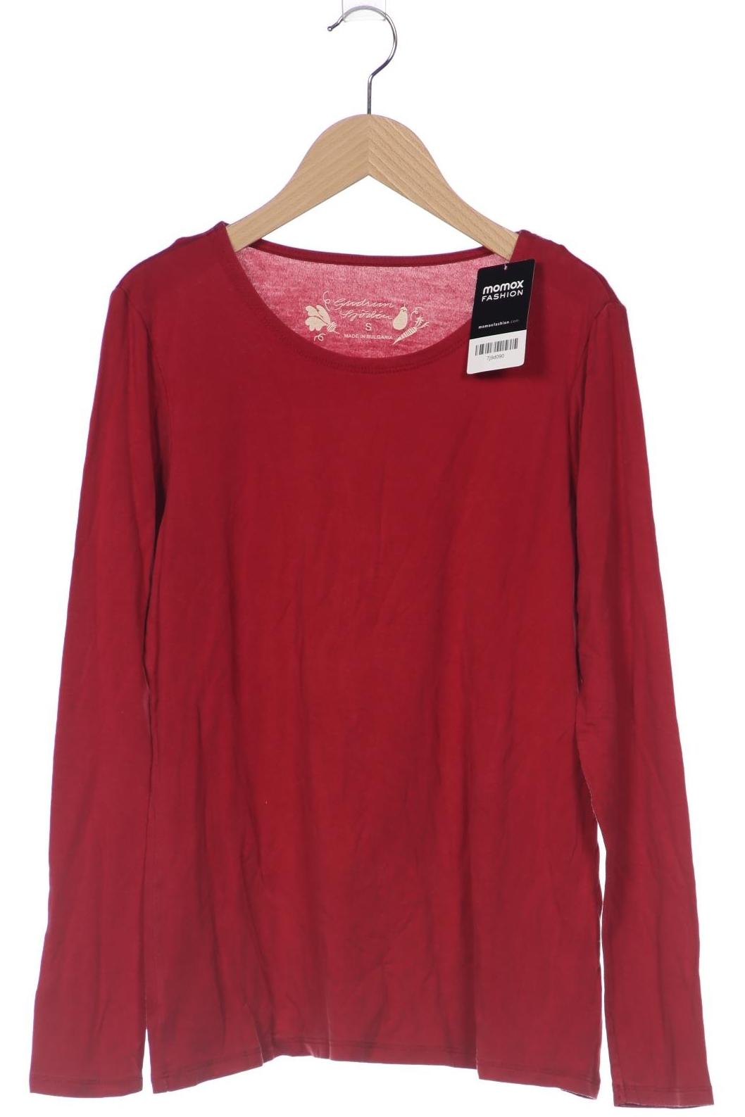 

Gudrun Sjödén Damen Langarmshirt, bordeaux, Gr. 36
