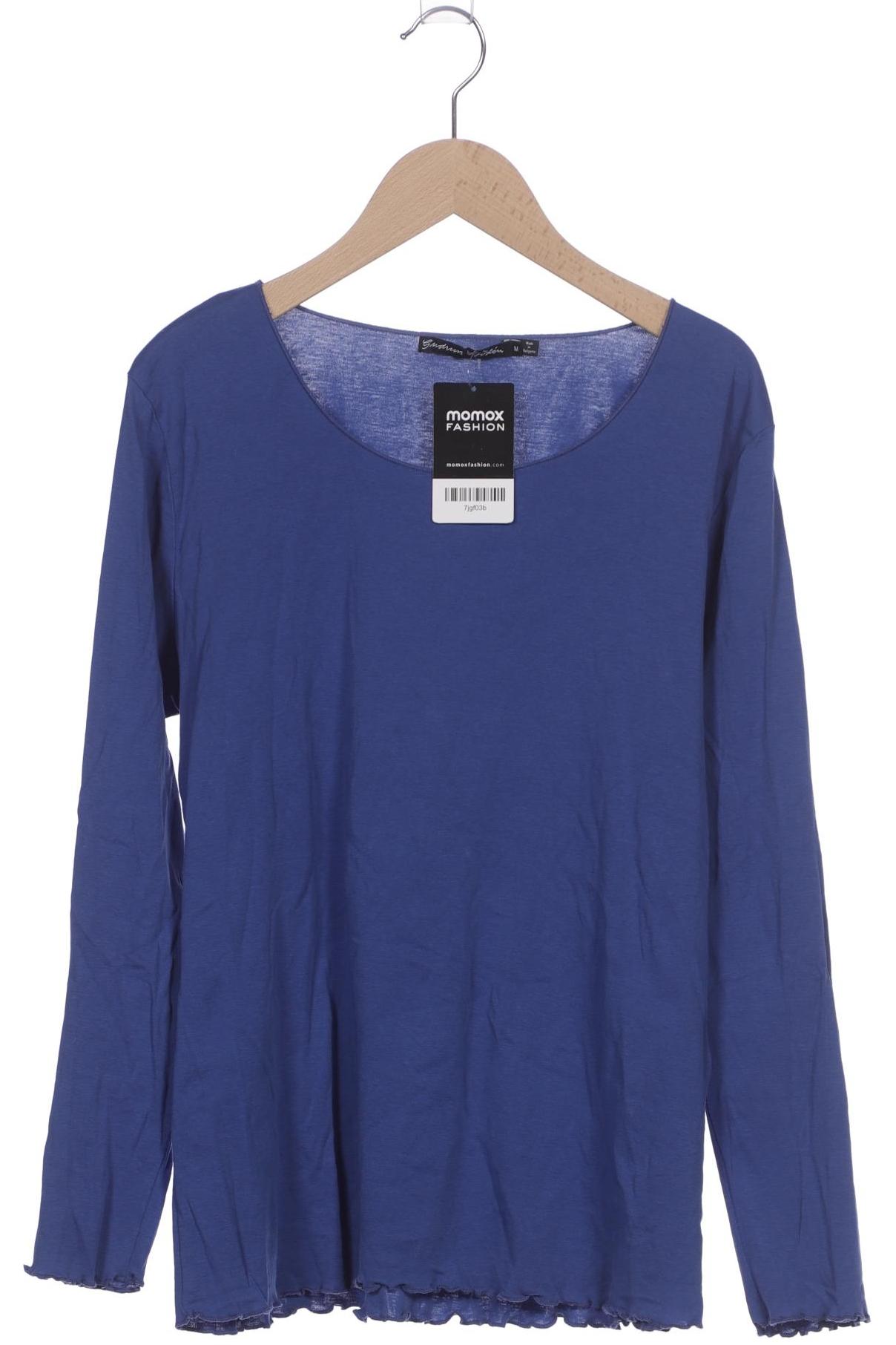 

Gudrun Sjödén Damen Langarmshirt, blau, Gr. 38