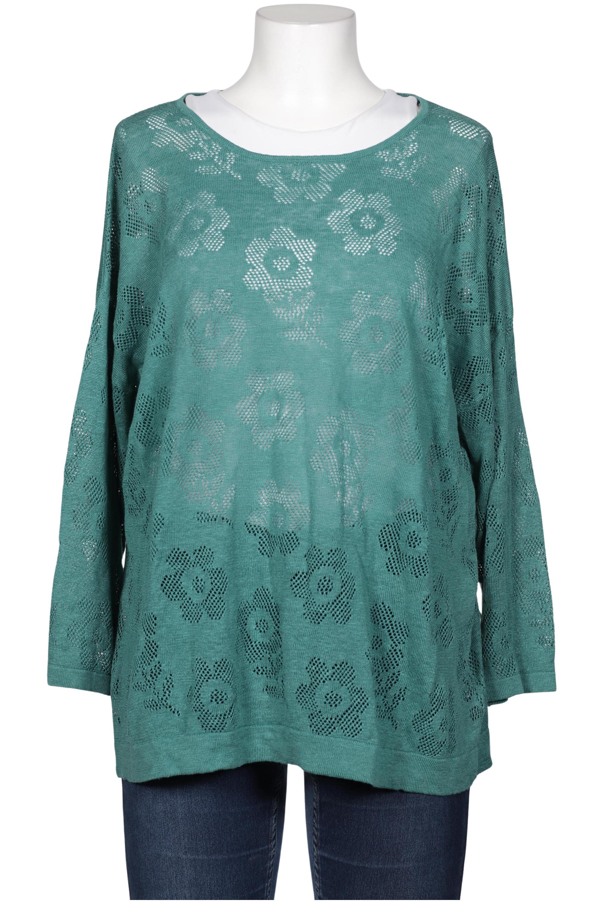 

Gudrun Sjödén Damen Pullover, türkis, Gr. 42