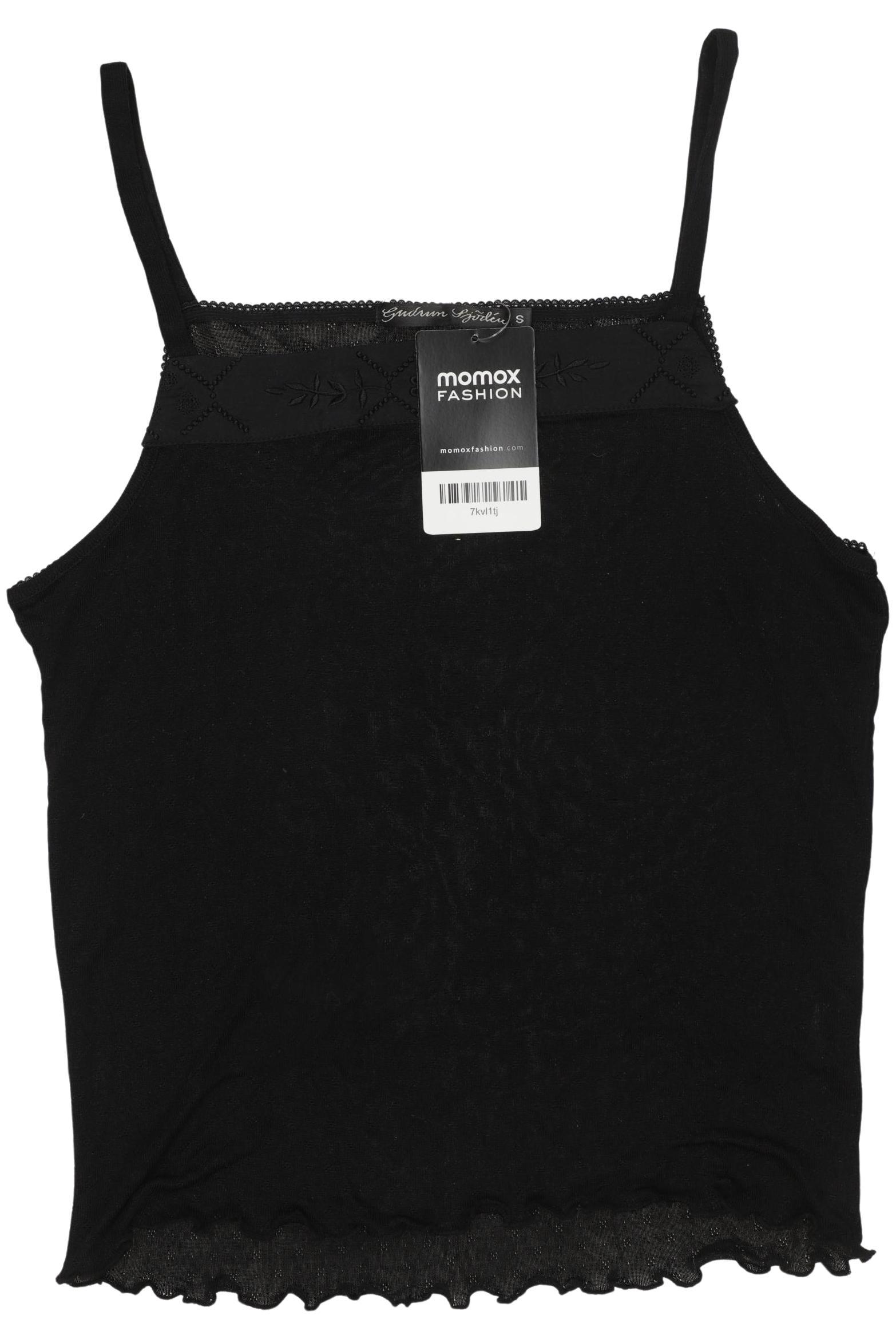 

Gudrun Sjödén Damen Top, schwarz, Gr. 36