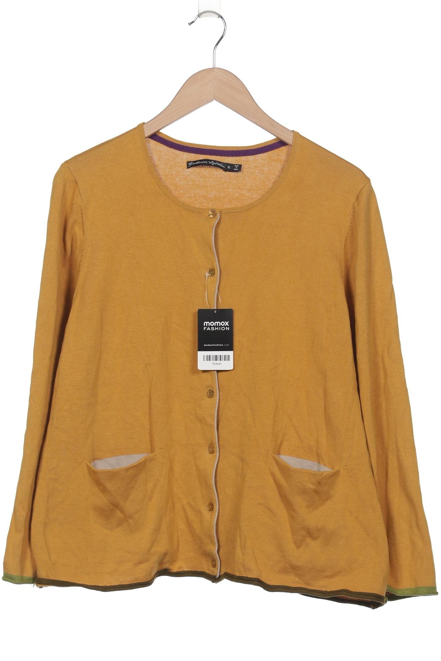 

Gudrun Sjödén Damen Strickjacke, orange, Gr. 44