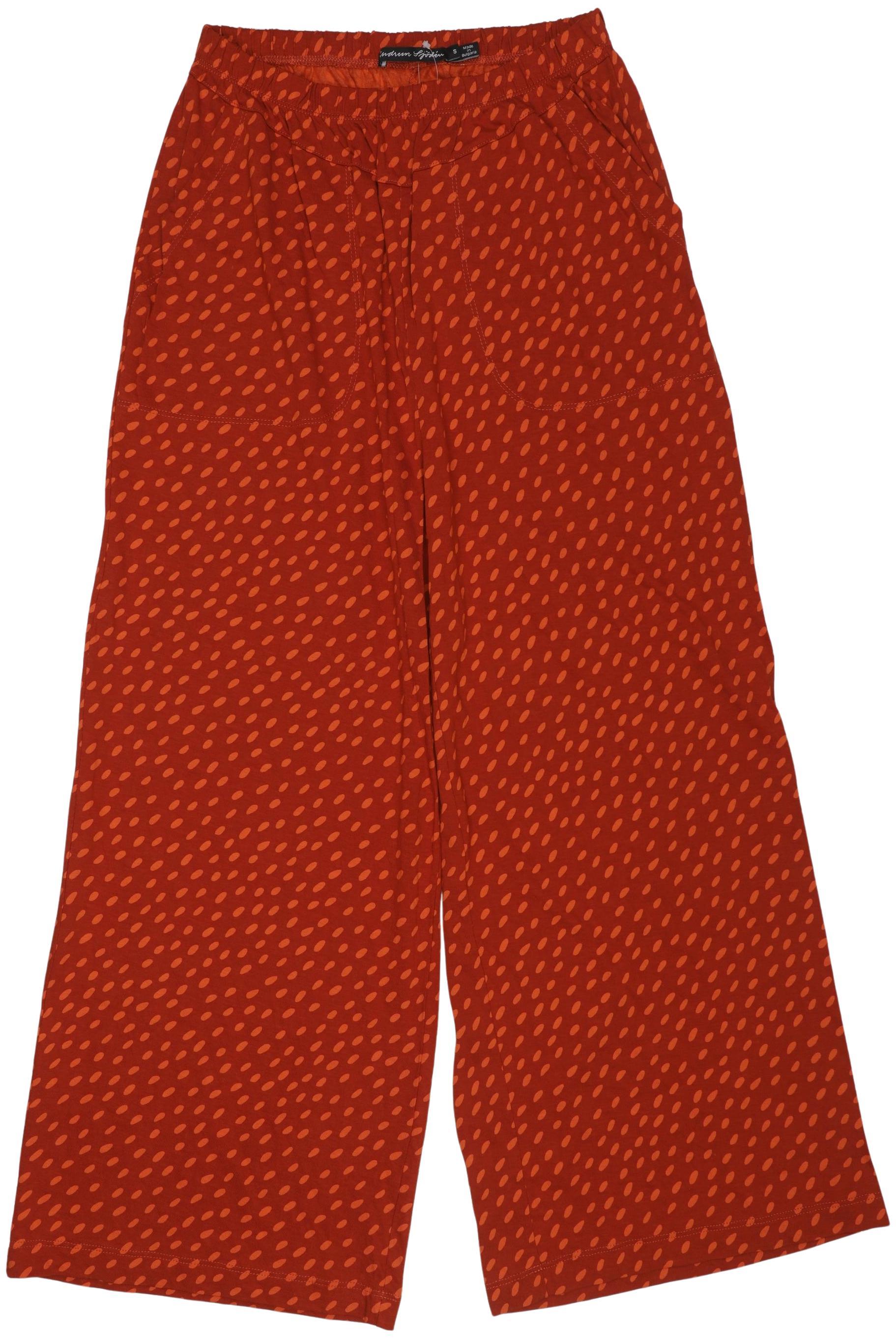 

Gudrun Sjödén Damen Stoffhose, rot, Gr. 0