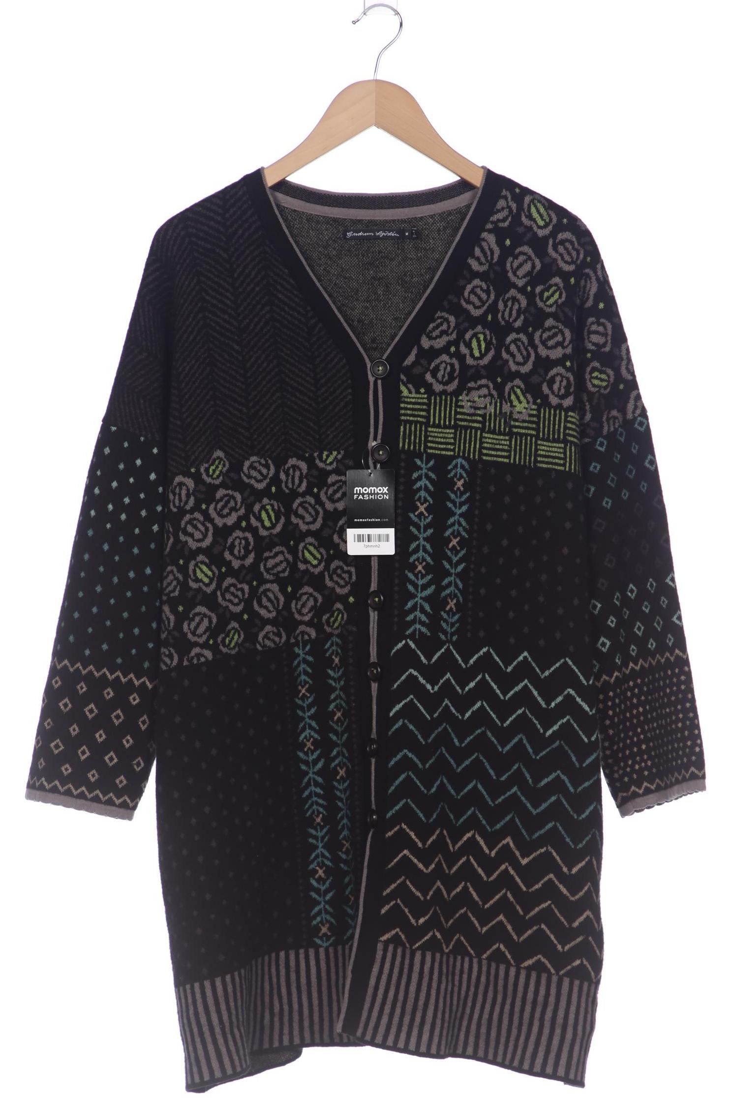 

Gudrun Sjödén Damen Strickjacke, schwarz, Gr. 38