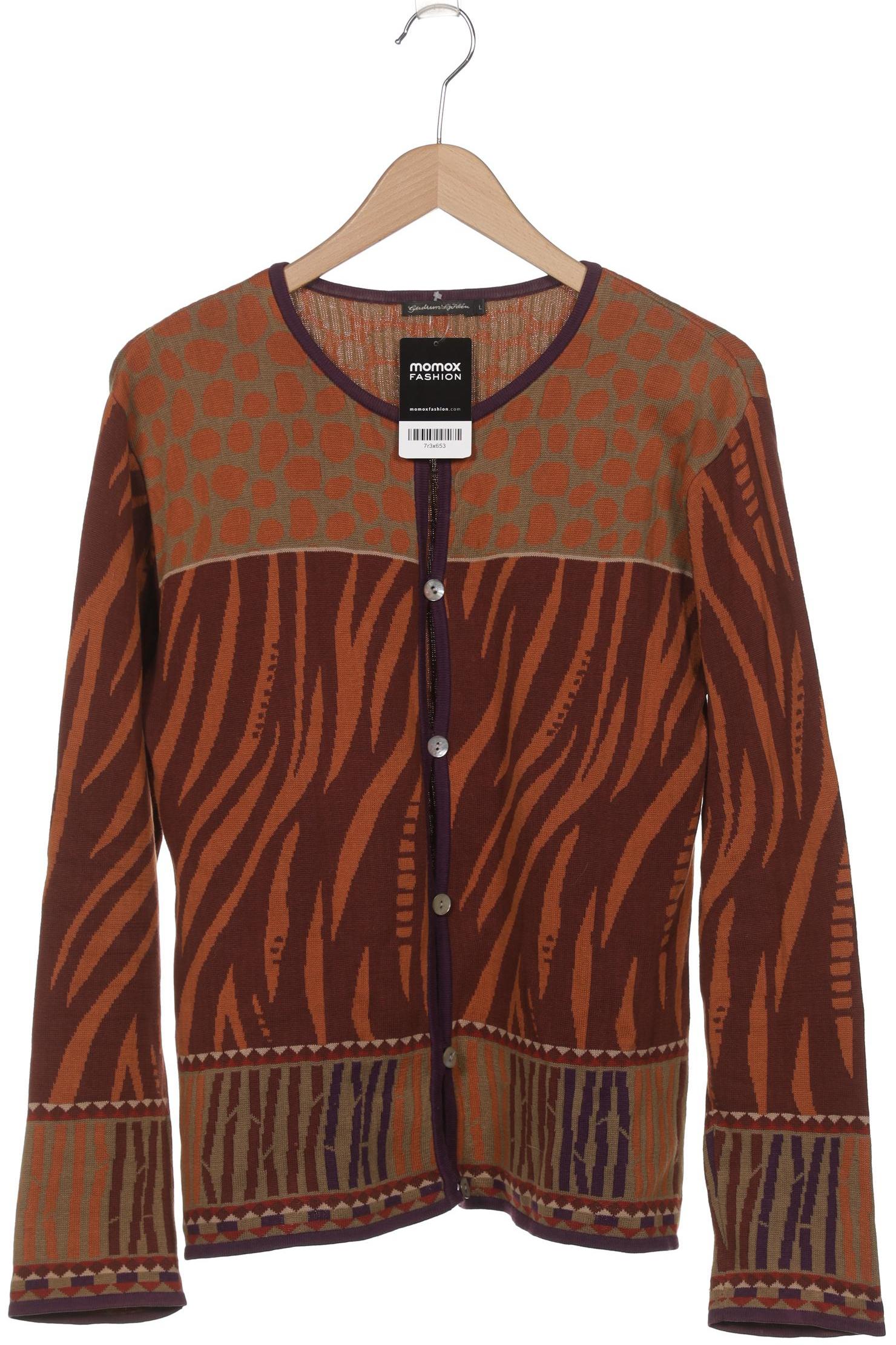 

Gudrun Sjödén Damen Strickjacke, braun, Gr. 42