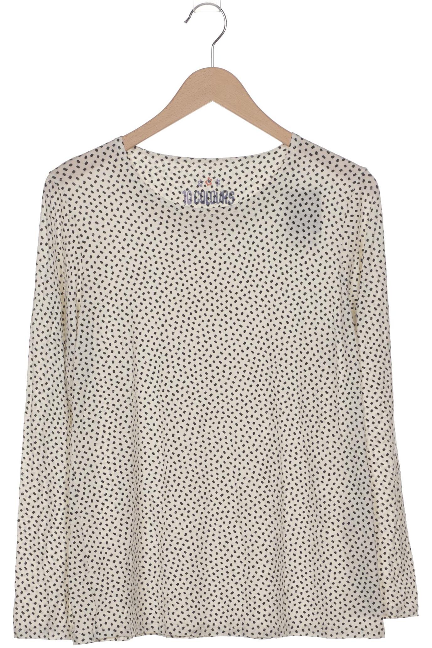 

Gudrun Sjödén Damen Langarmshirt, cremeweiß, Gr. 42
