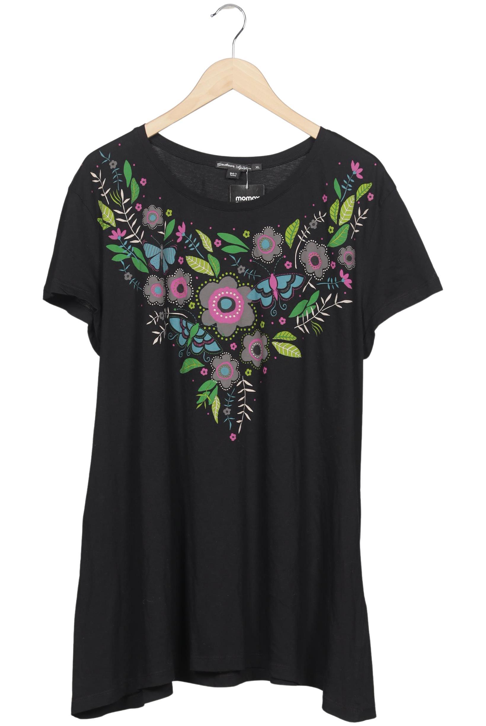 

Gudrun Sjödén Damen T-Shirt, schwarz, Gr. 44