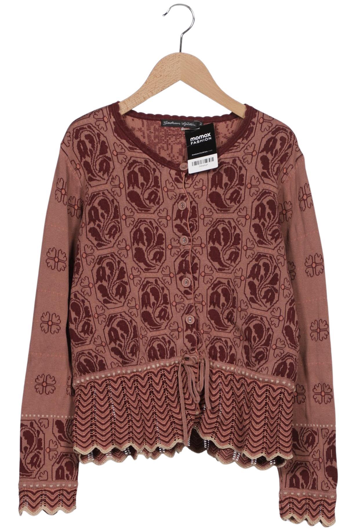 

Gudrun Sjödén Damen Strickjacke, braun, Gr. 38