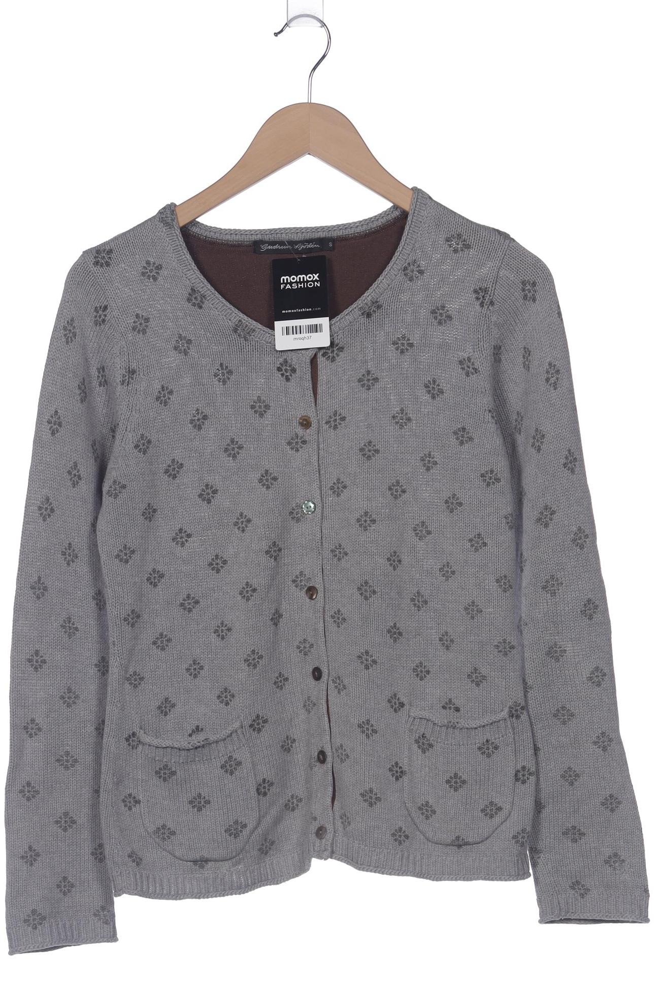 

Gudrun Sjödén Damen Strickjacke, grau, Gr. 36