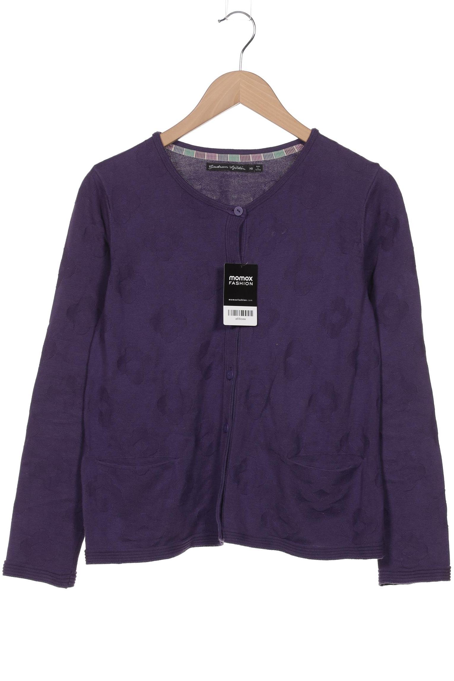 

Gudrun Sjödén Damen Strickjacke, flieder, Gr. 34