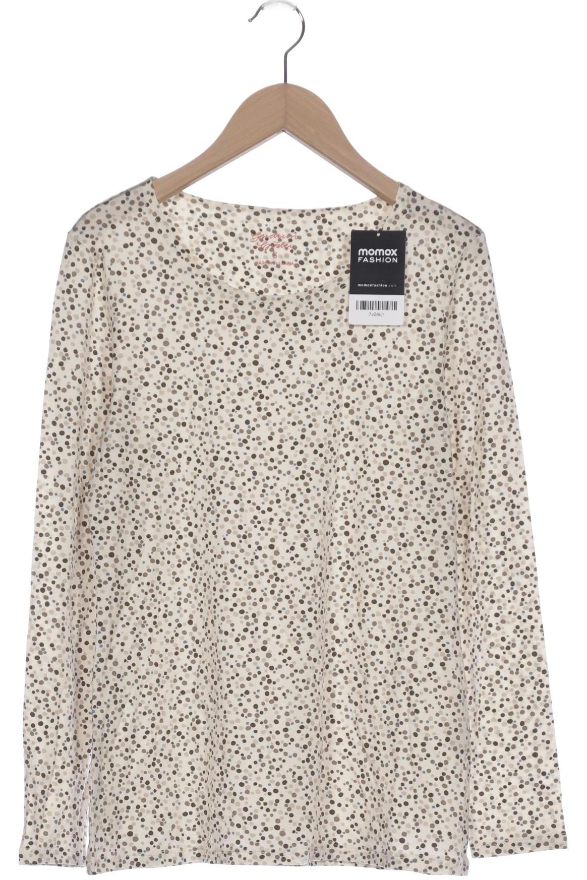 

Gudrun Sjödén Damen Langarmshirt, cremeweiß, Gr. 36
