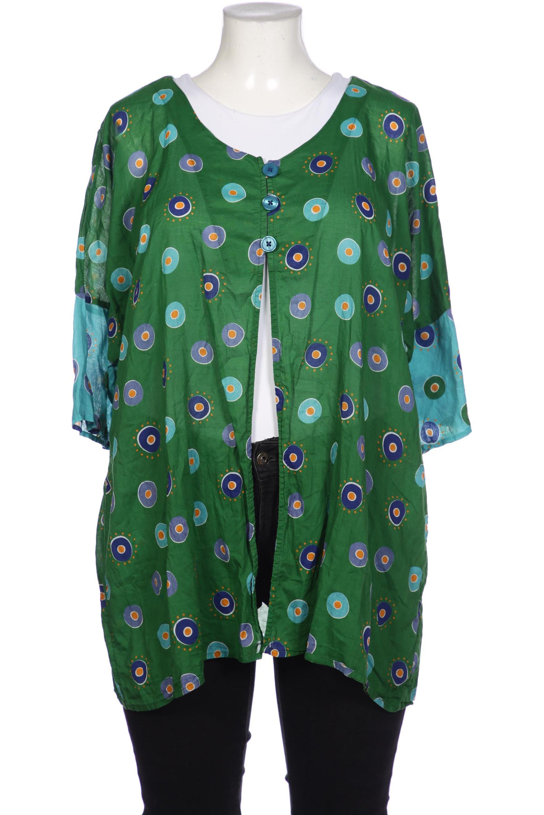 

Gudrun Sjödén Damen Bluse, grün, Gr. 44