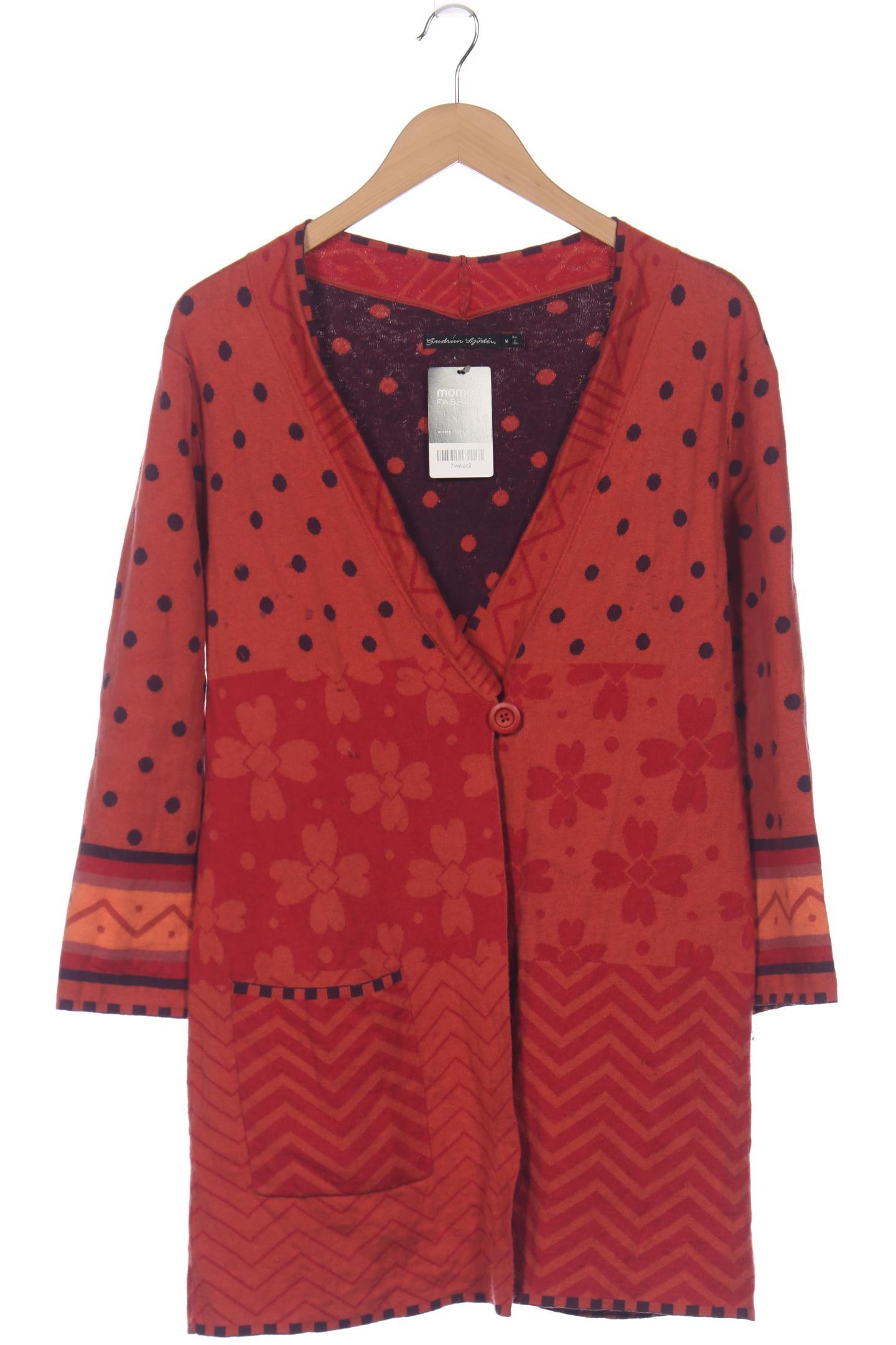 

Gudrun Sjödén Damen Strickjacke, orange, Gr. 38