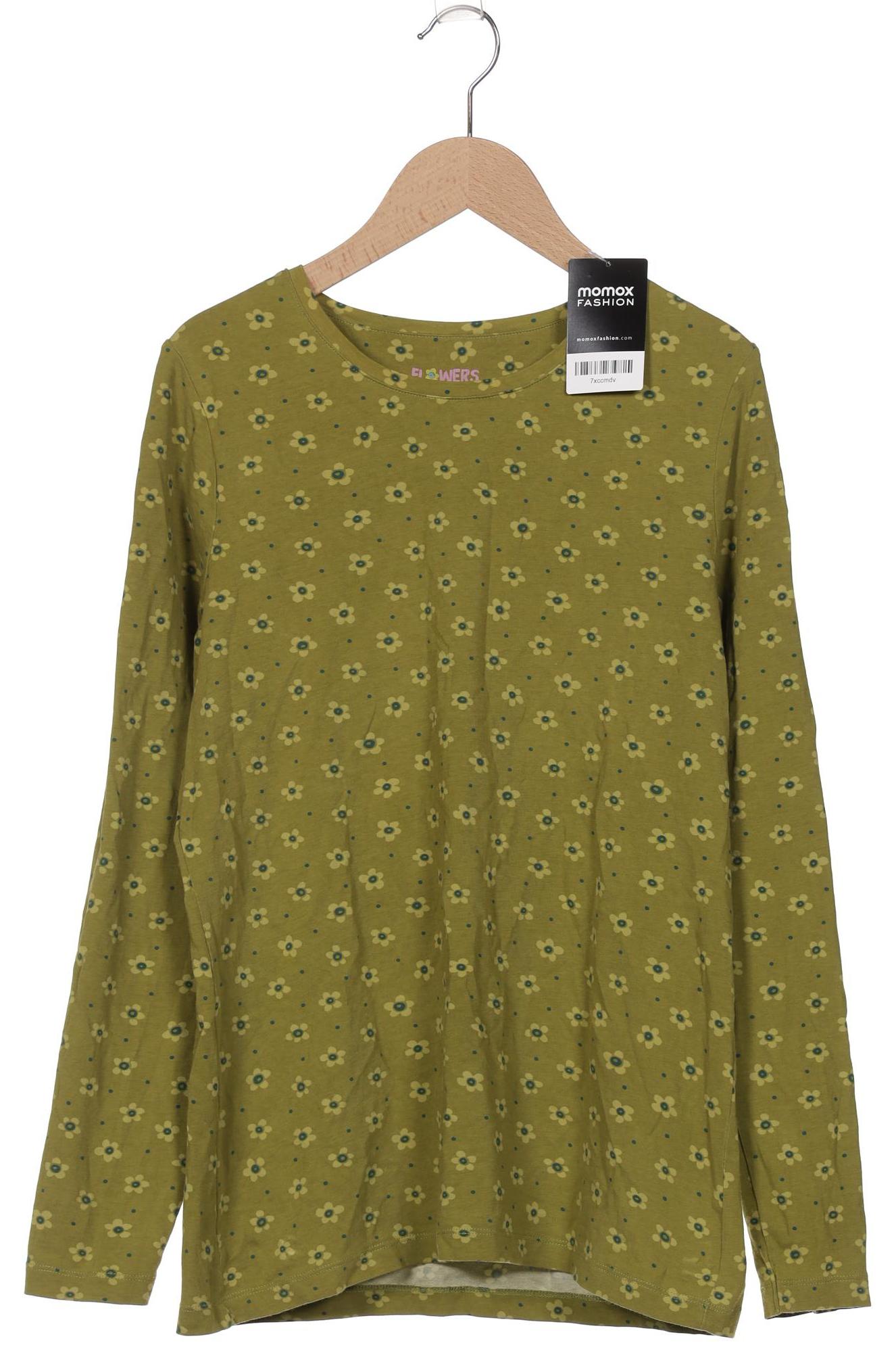 

Gudrun Sjödén Damen Langarmshirt, grün, Gr. 38