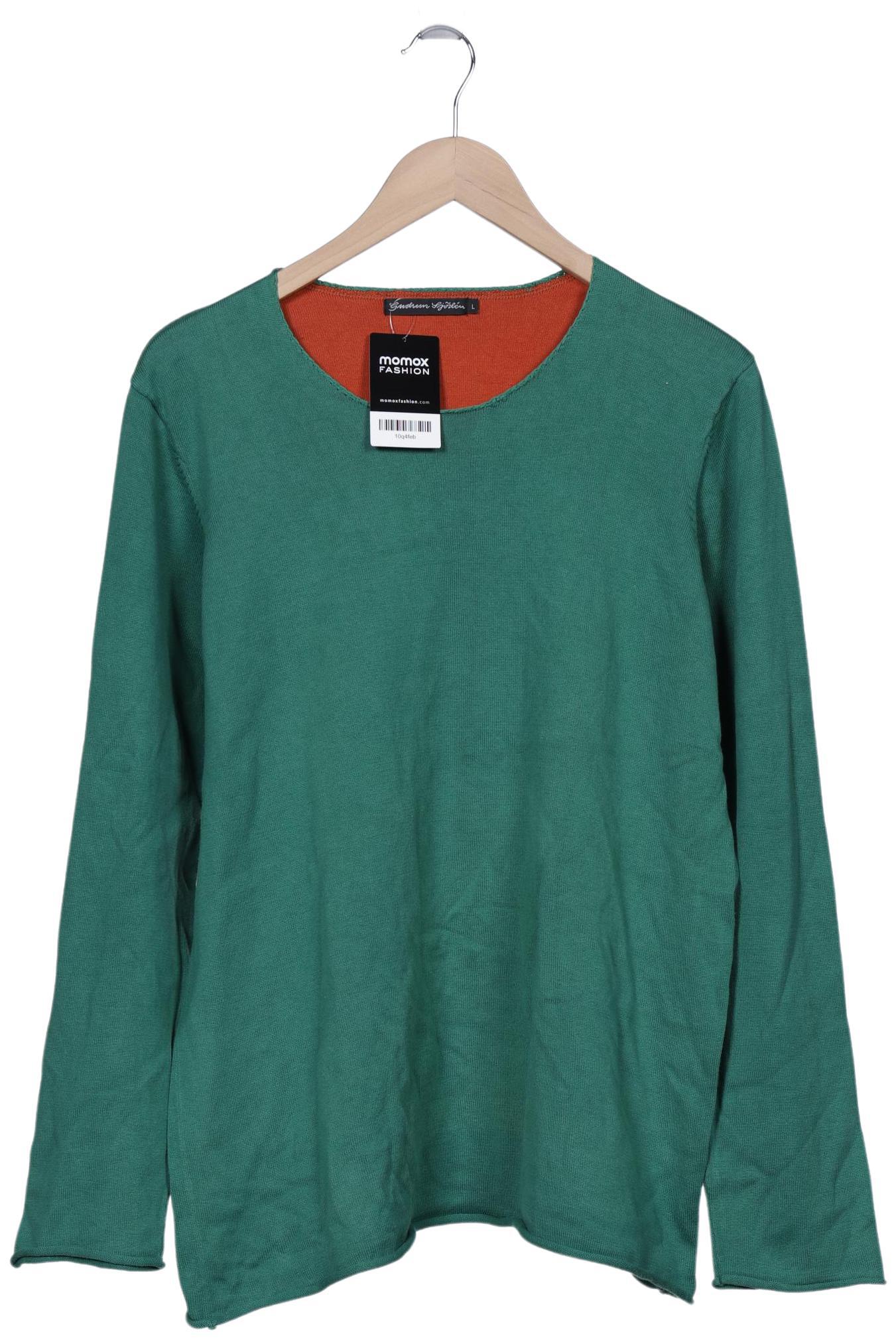 

Gudrun Sjödén Damen Pullover, grün, Gr. 42
