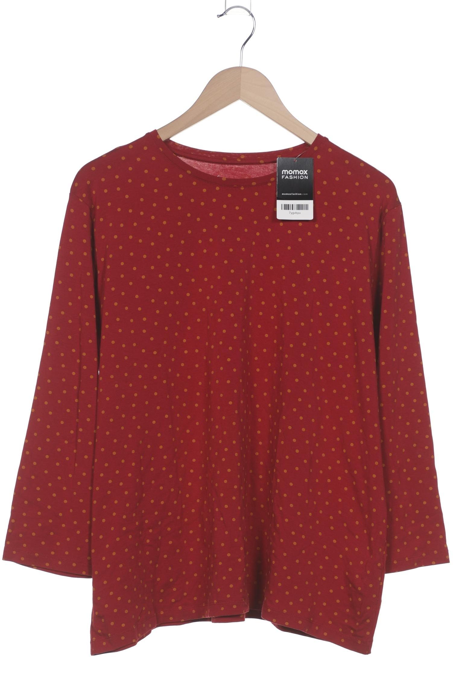 

Gudrun Sjödén Damen Langarmshirt, rot, Gr. 46