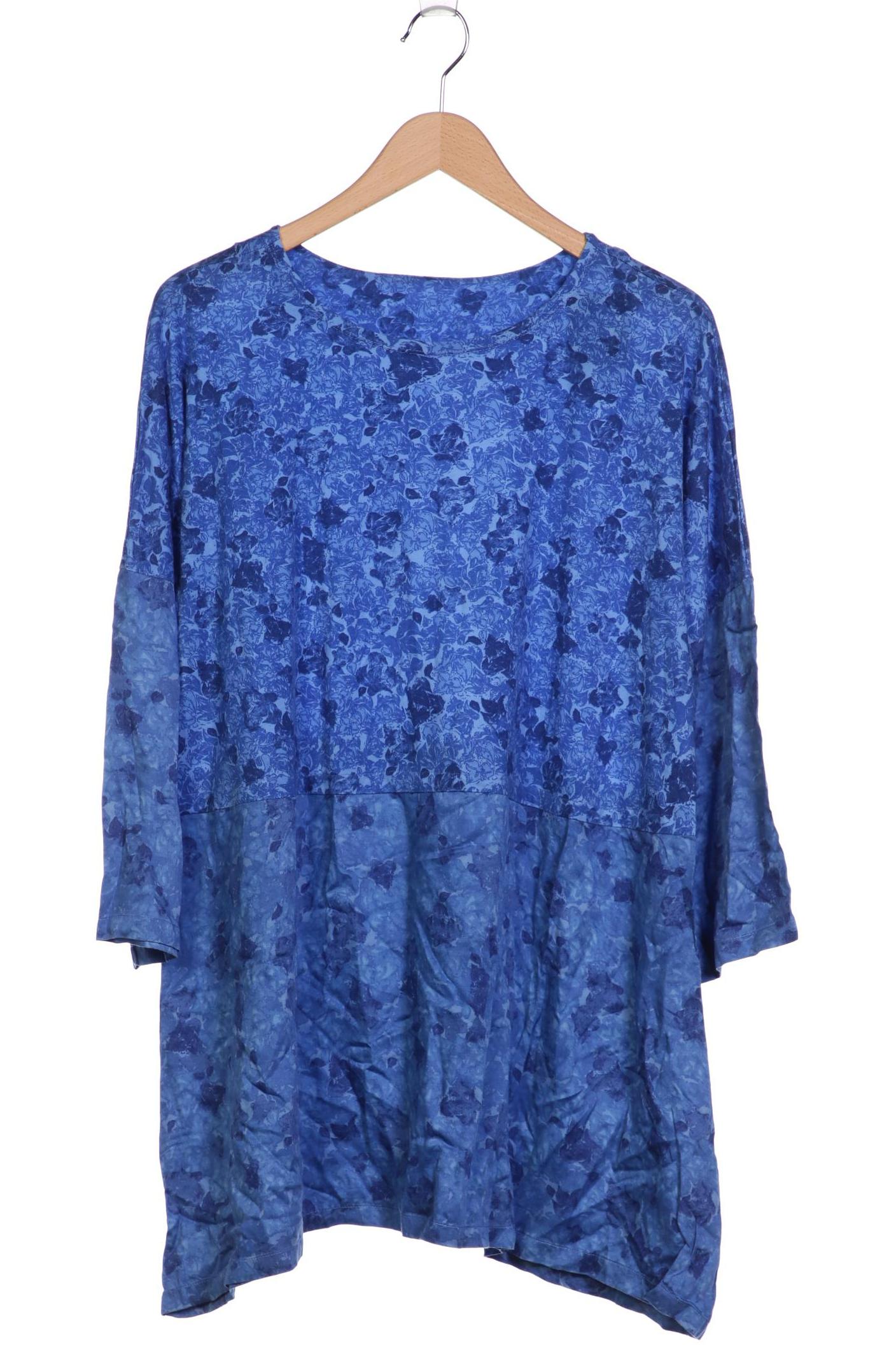 

Gudrun Sjödén Damen Langarmshirt, blau, Gr. 44