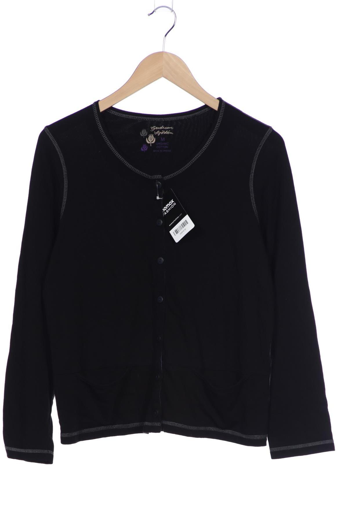 

Gudrun Sjödén Damen Strickjacke, schwarz, Gr. 38
