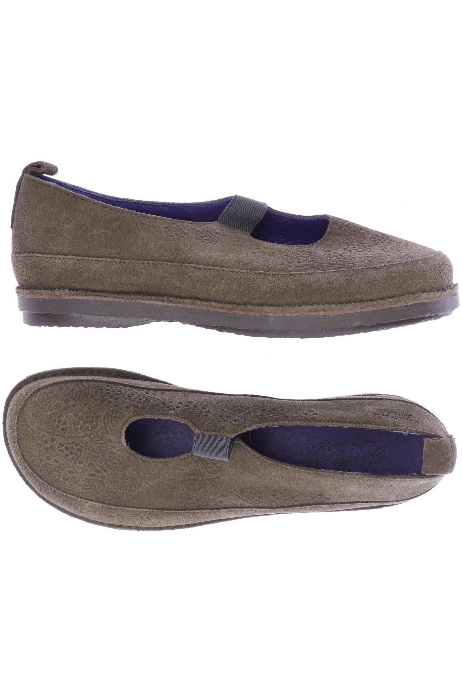 

Gudrun Sjödén Damen Ballerinas, grün, Gr. 36