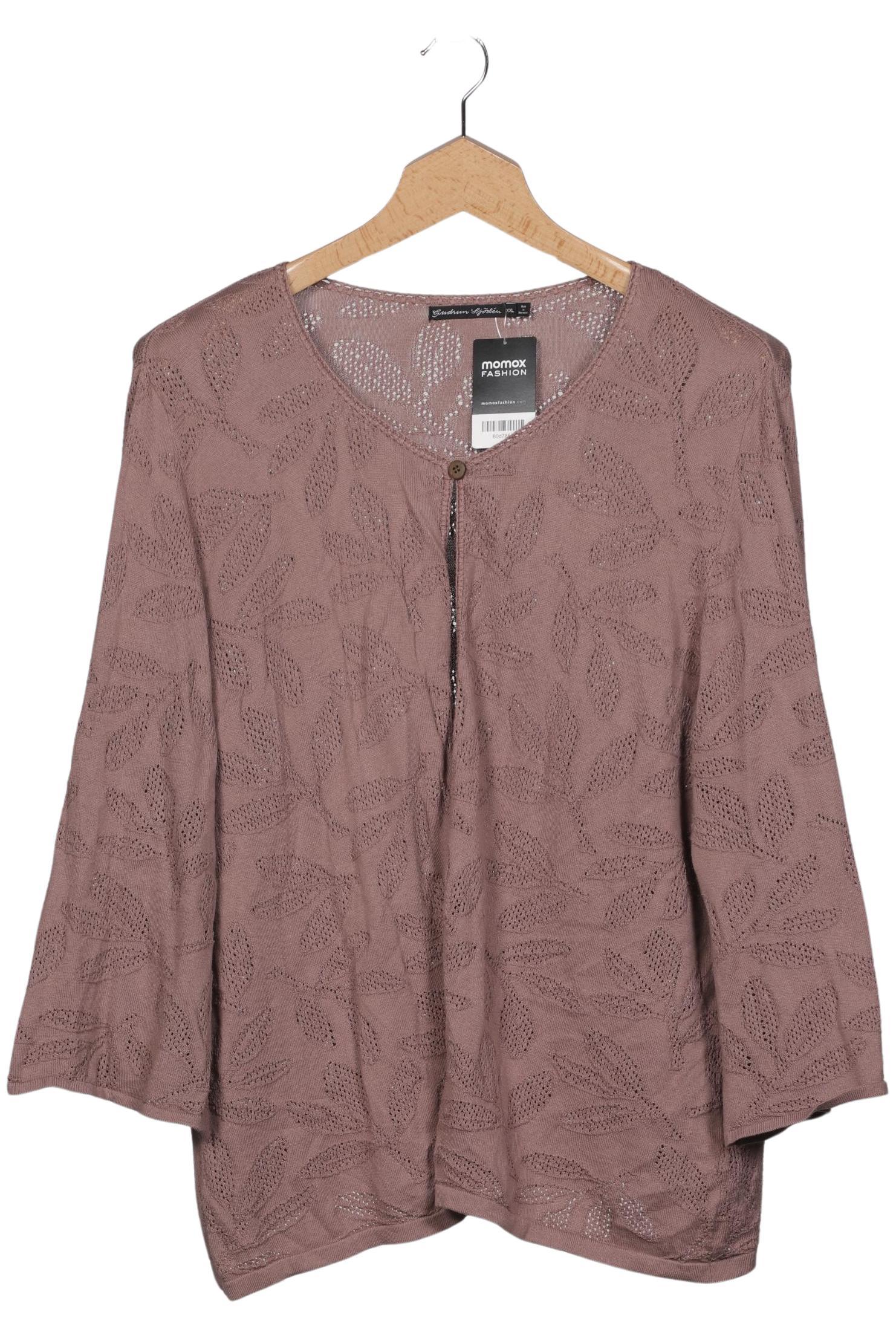 

Gudrun Sjödén Damen Strickjacke, braun, Gr. 46