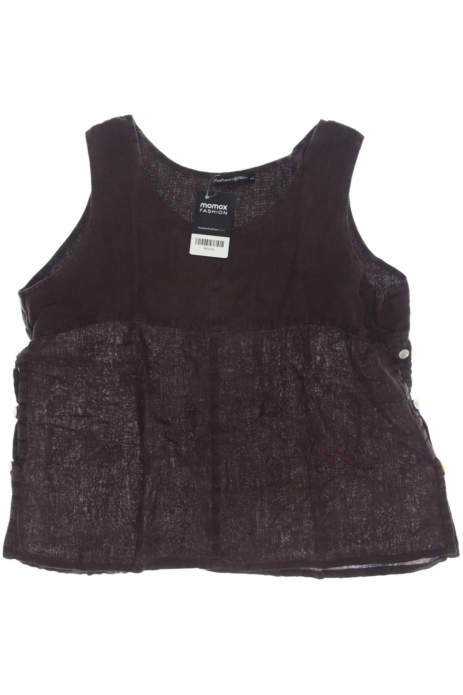 

Gudrun Sjödén Damen Top, braun, Gr. 42