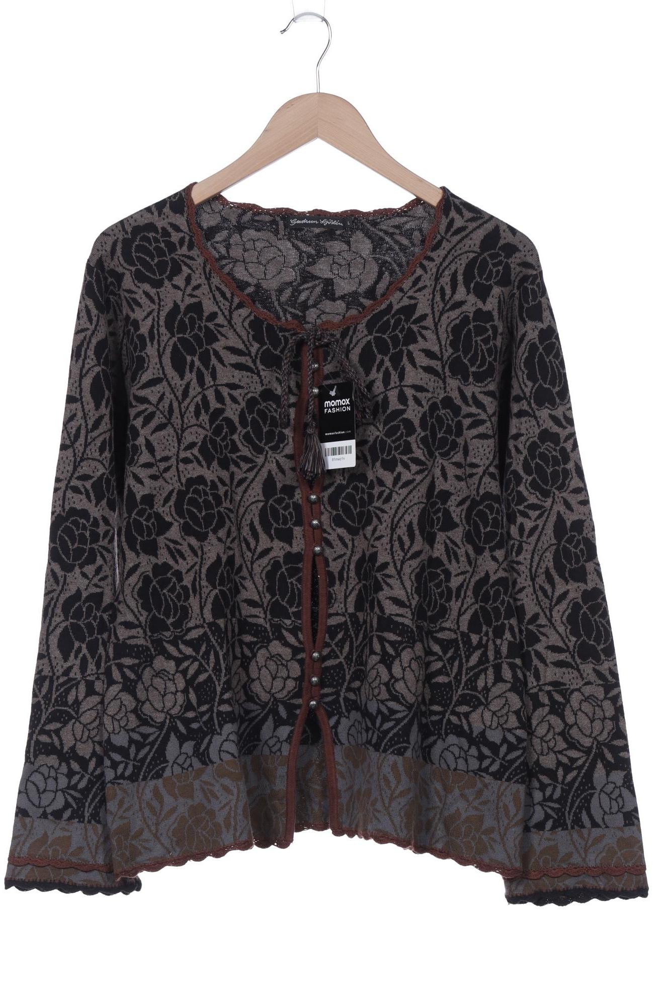 

Gudrun Sjödén Damen Strickjacke, braun, Gr. 42