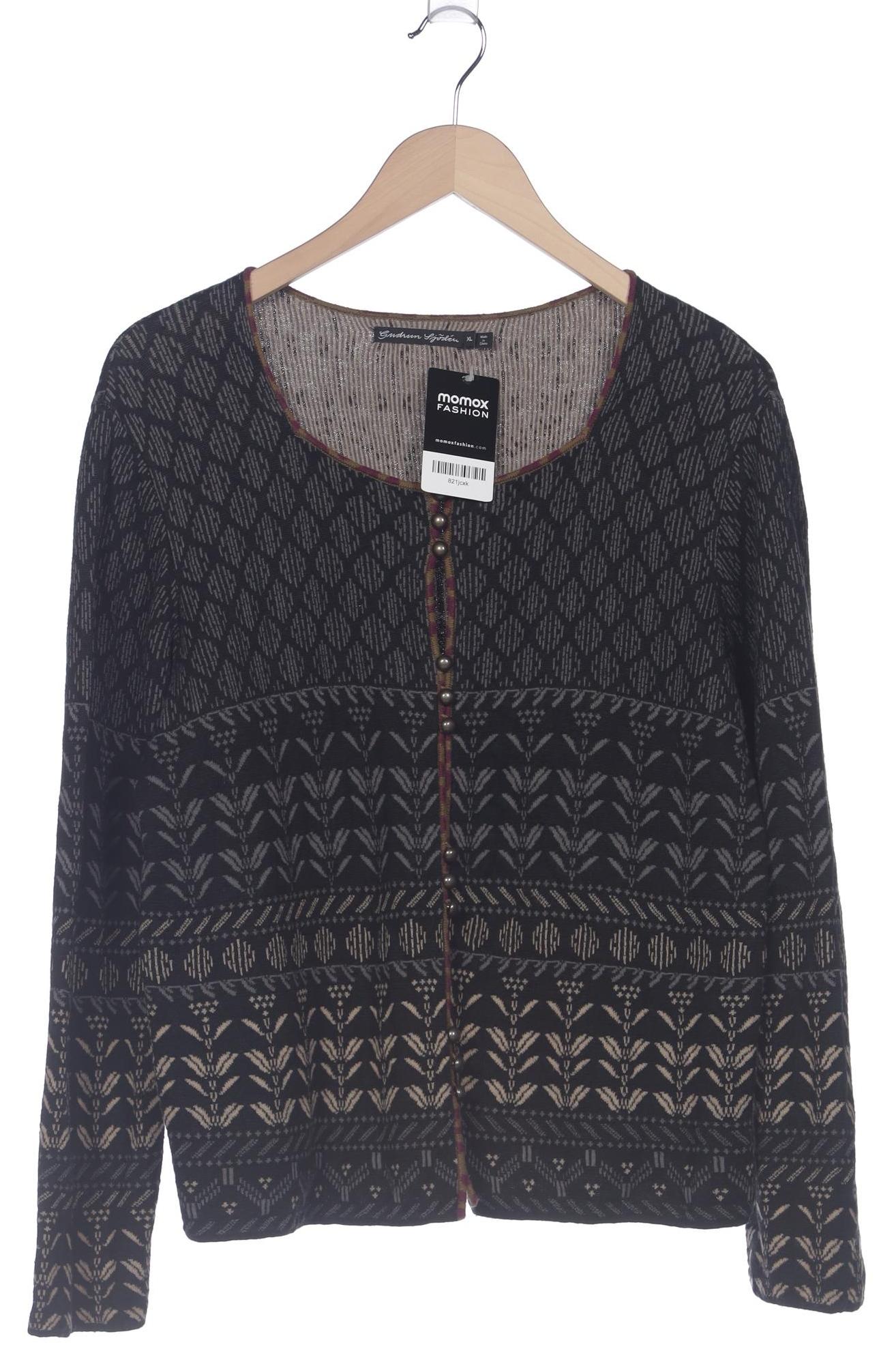 

Gudrun Sjödén Damen Strickjacke, schwarz, Gr. 44
